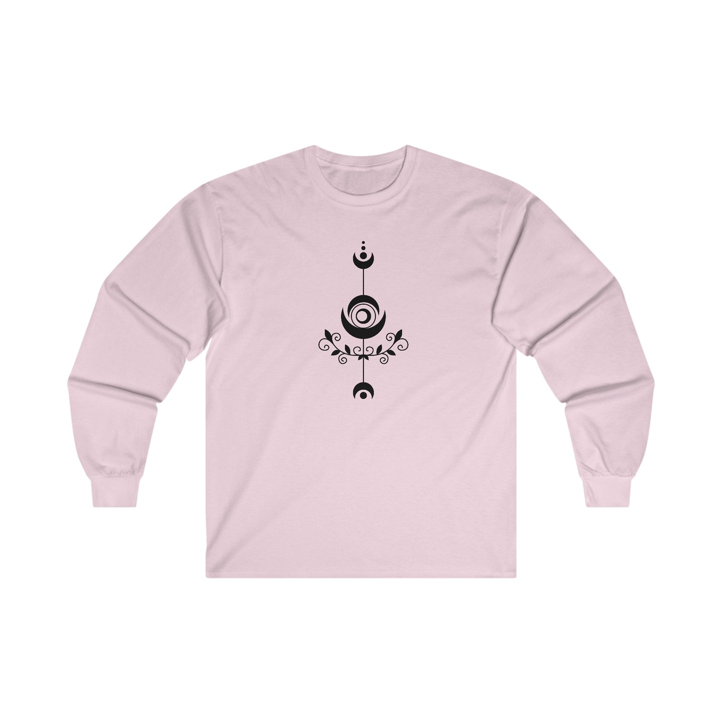 Decorative Moons Long Sleeve Tee