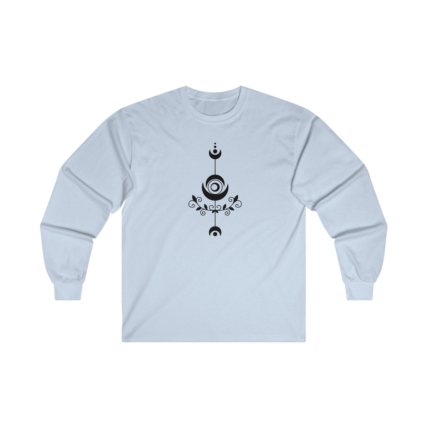 Decorative Moons Long Sleeve Tee