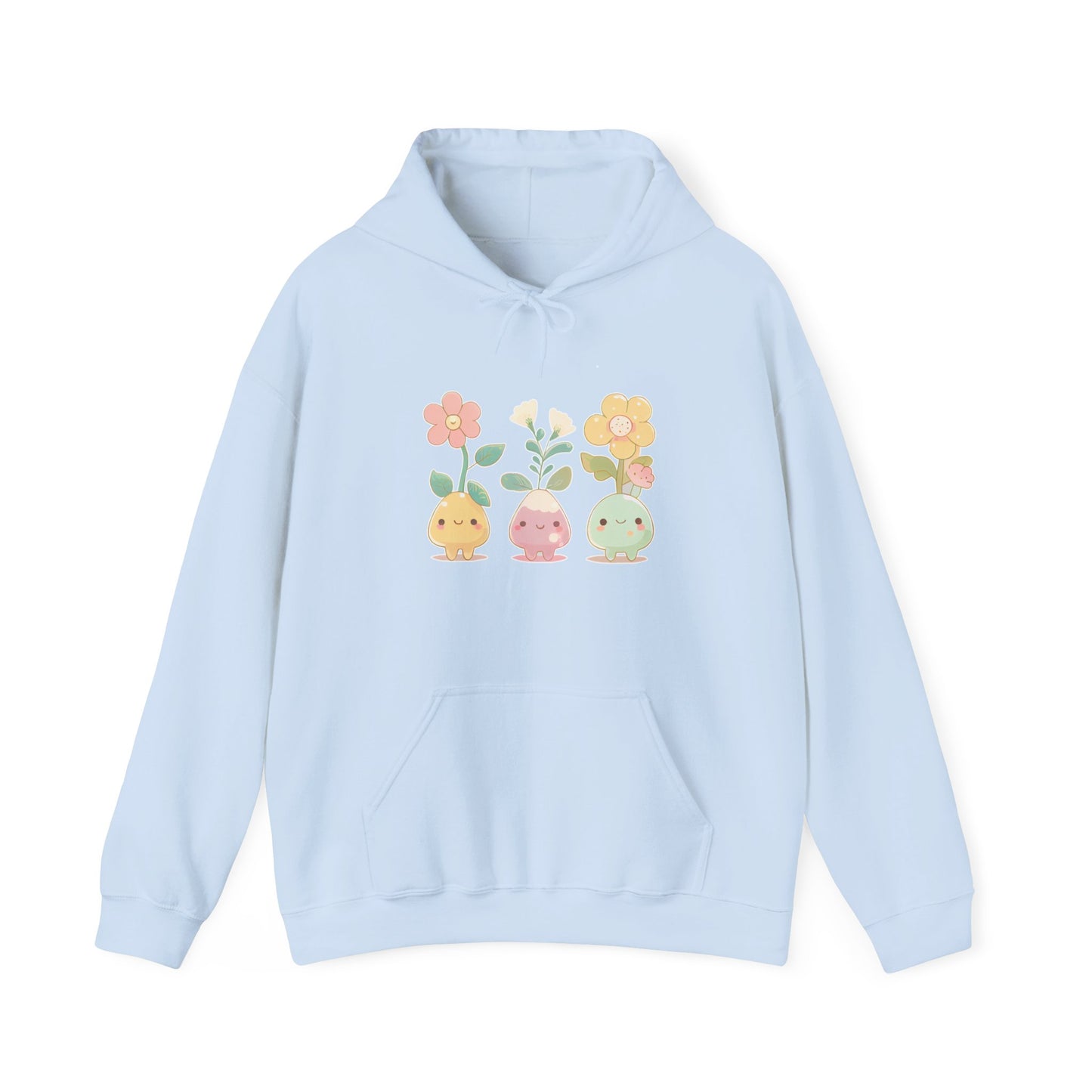 Cute Flower Set Hooded Sweatshirt