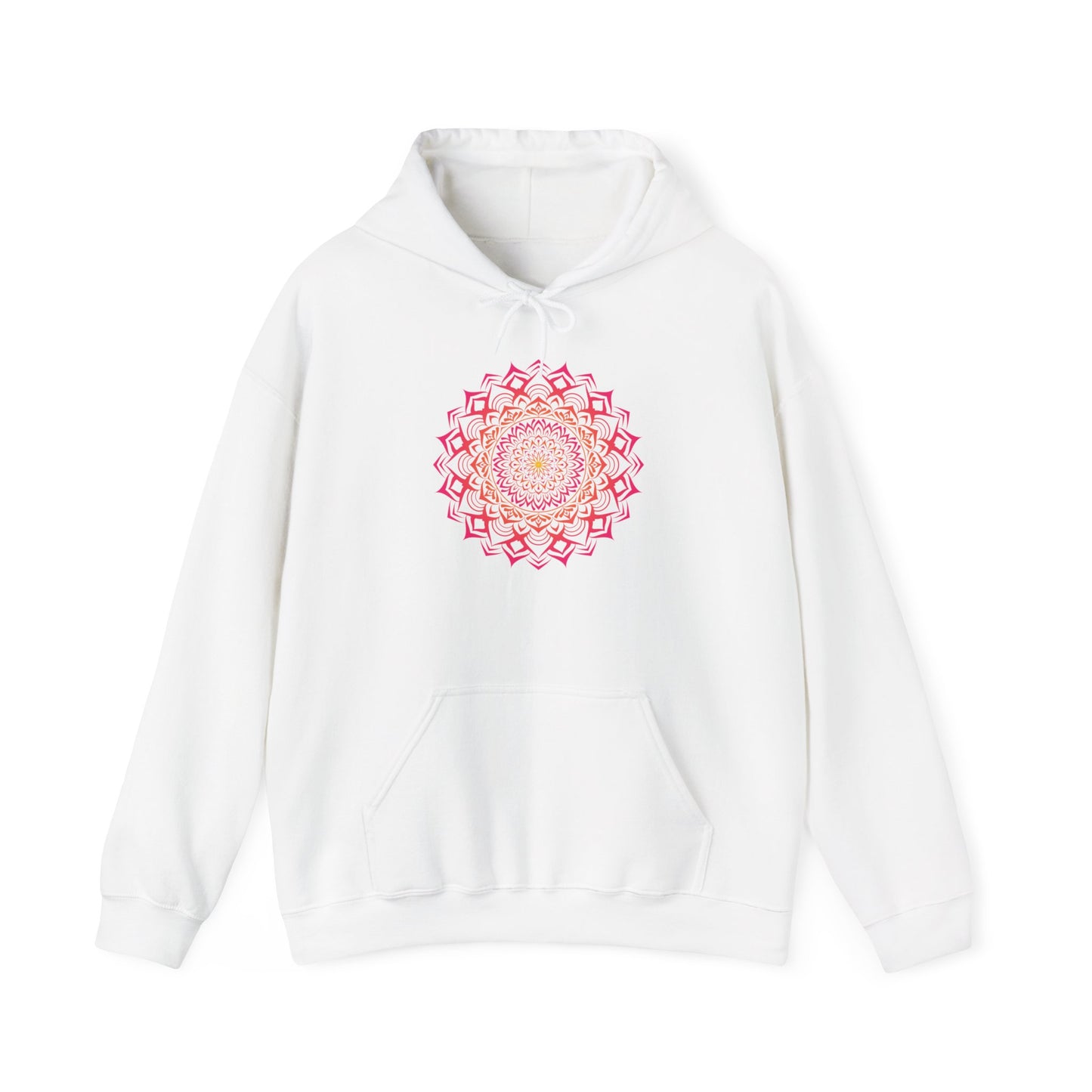 Colorful Lotus Hooded Sweatshirt (016)