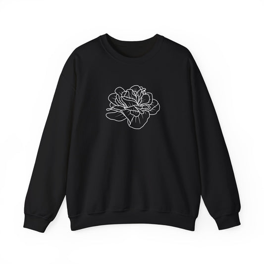 Rose Outline Sweatshirt