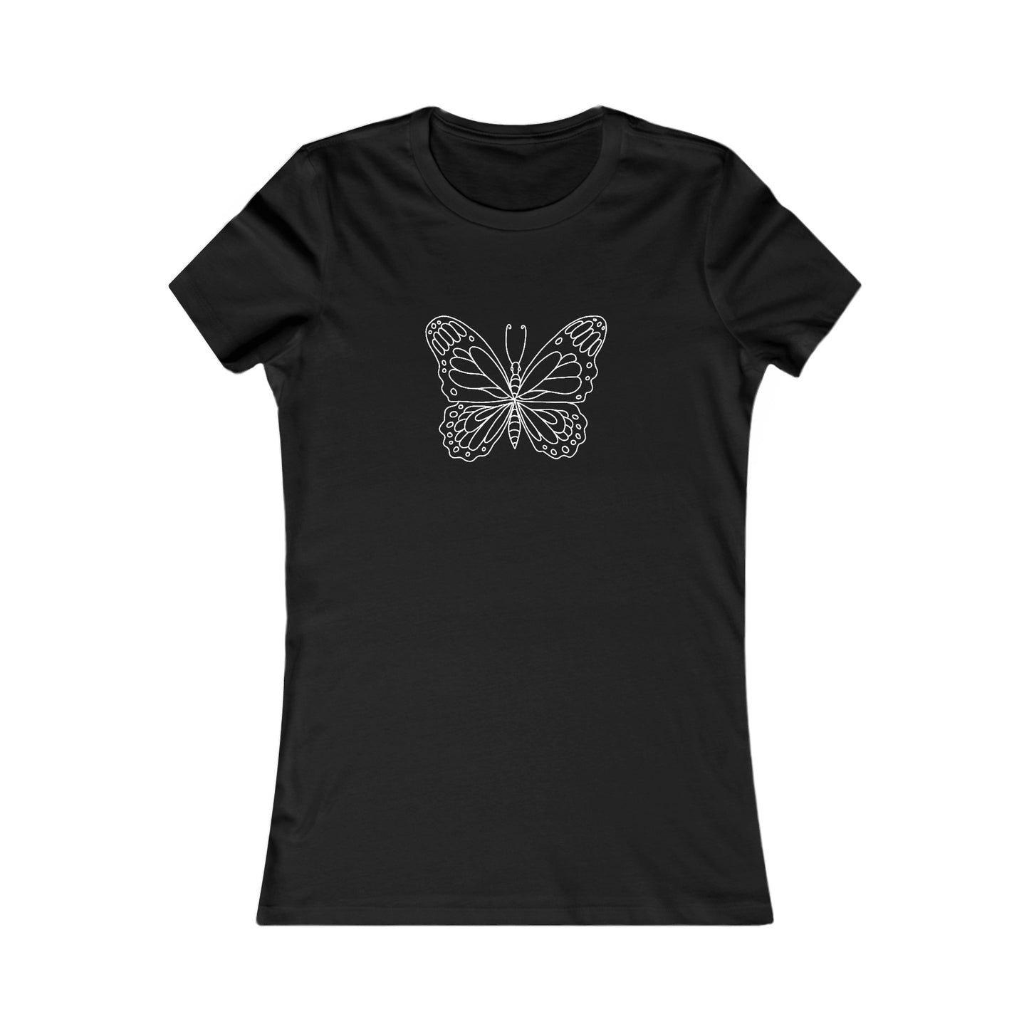 Butterfly Fitted Tee