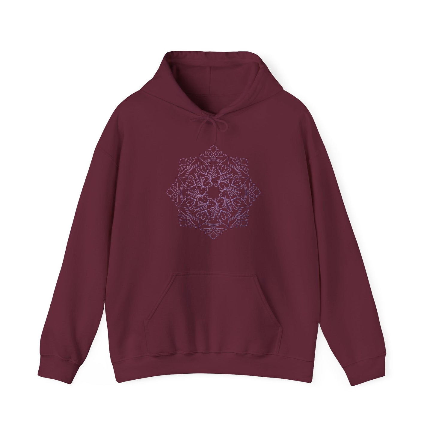 Colorful Mandala Hooded Sweatshirt (012)