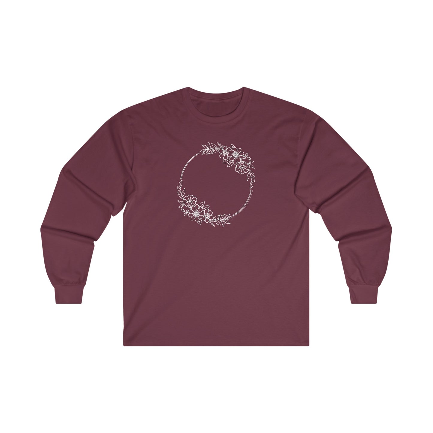 Double Wildflowers Circle Long Sleeve Tee