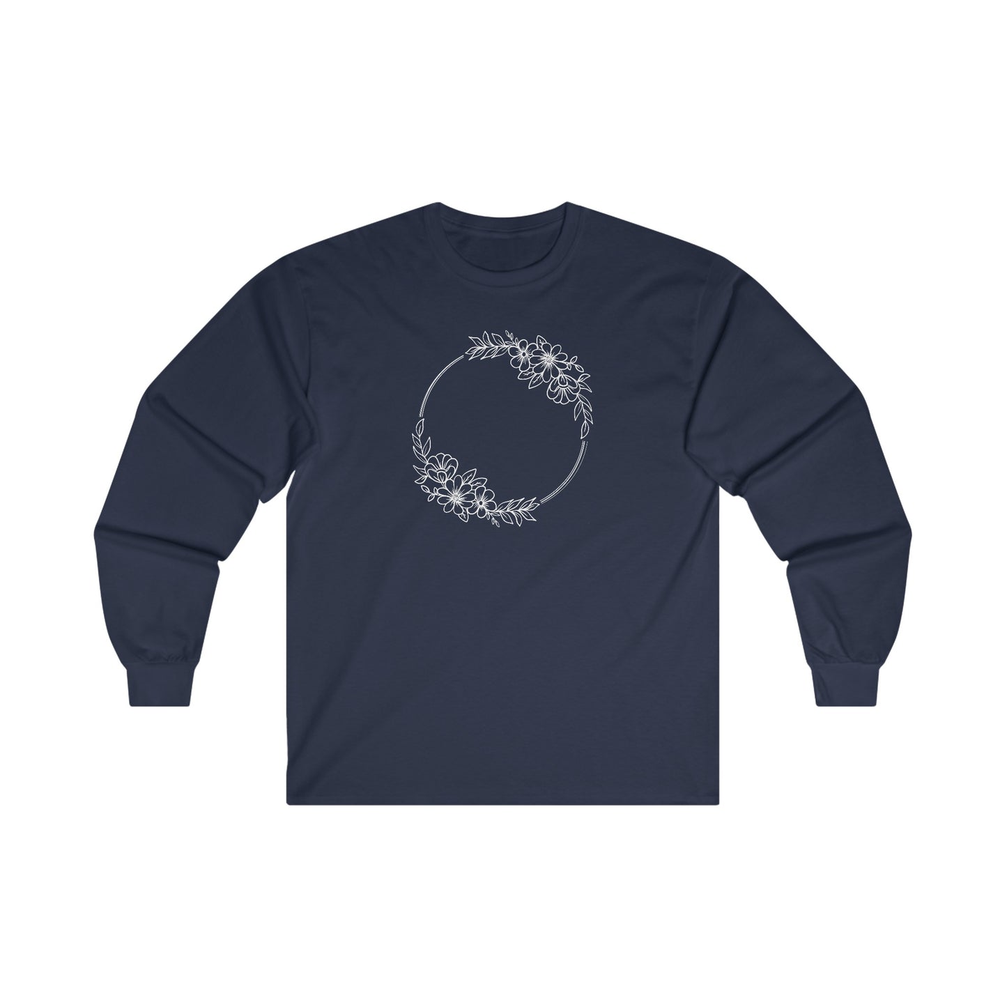 Double Wildflowers Circle Long Sleeve Tee