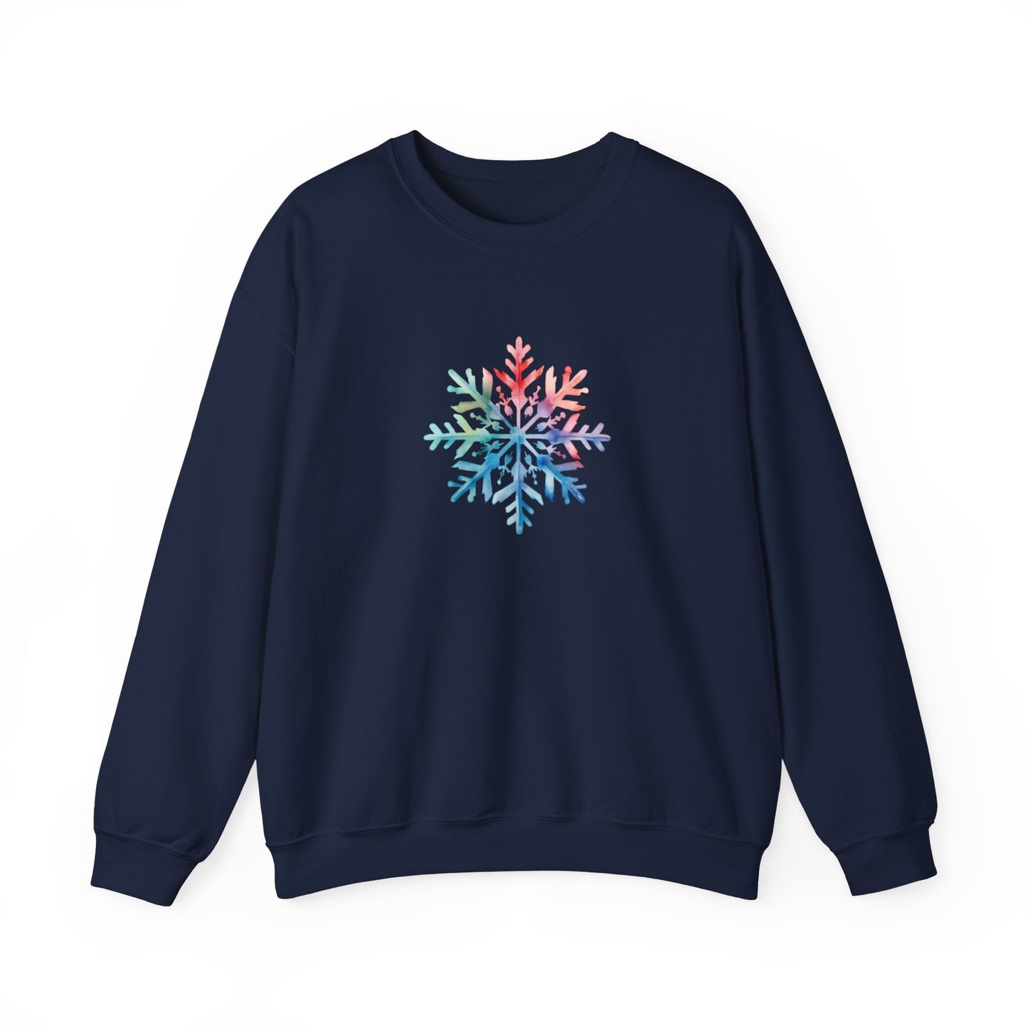 Watercolor Snowflake Sweatshirt