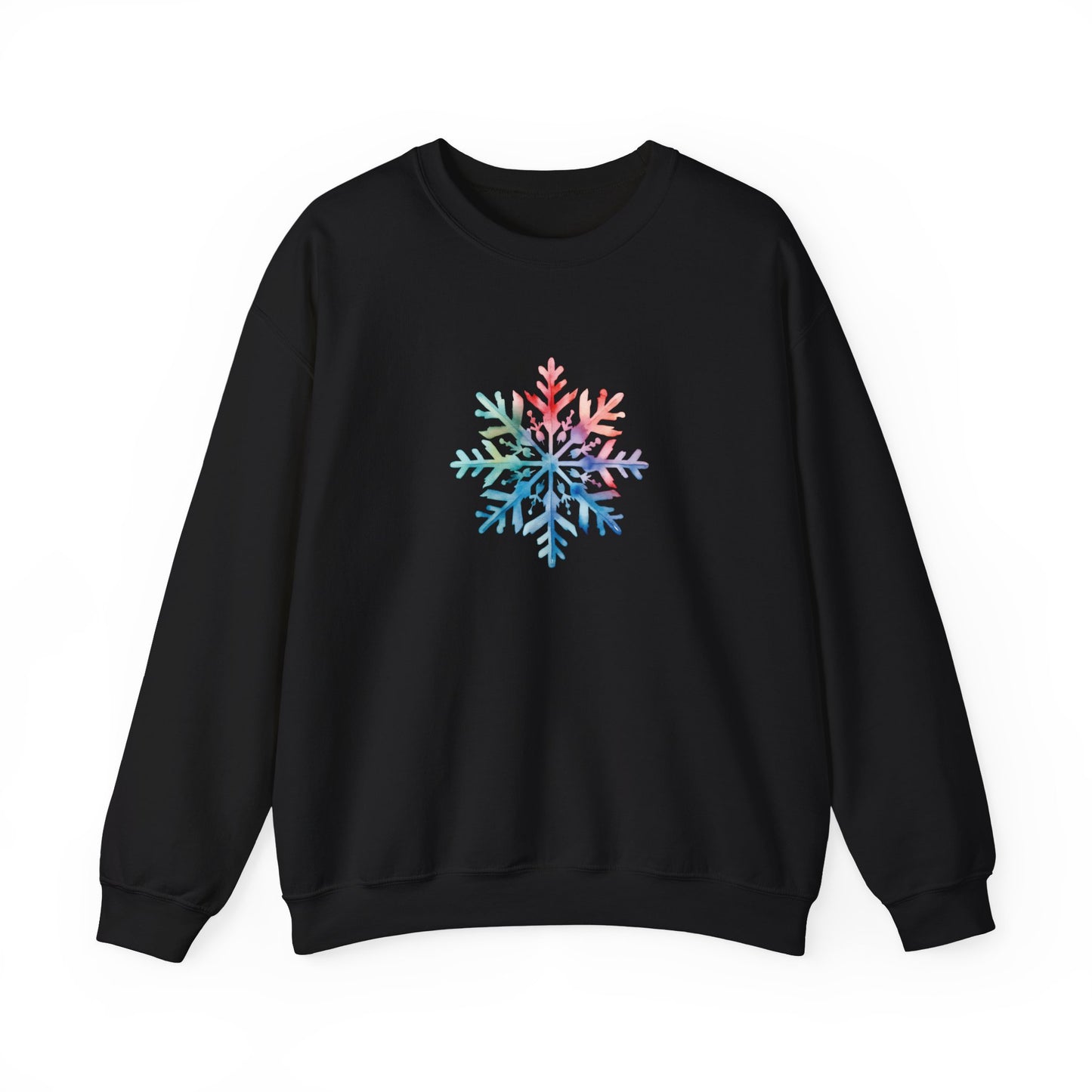 Watercolor Snowflake Sweatshirt