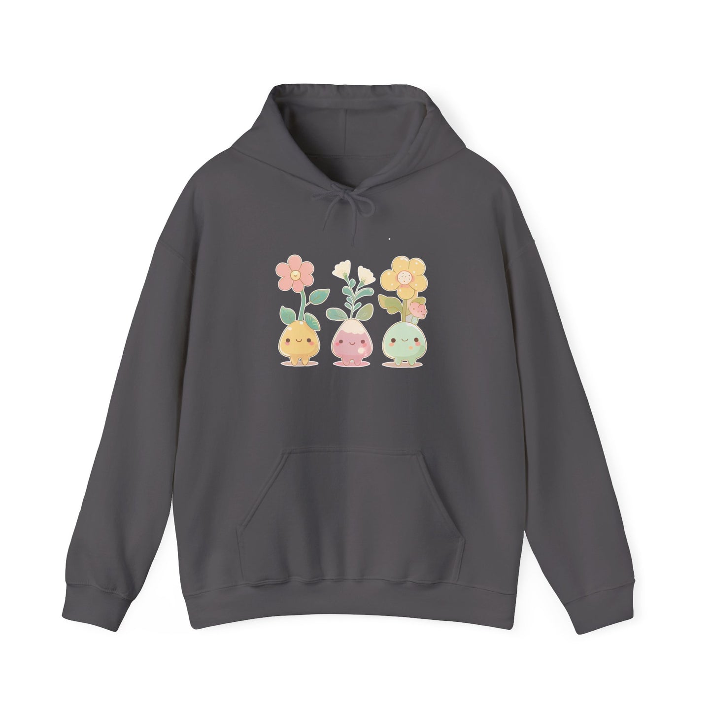 Cute Flower Set Hooded Sweatshirt