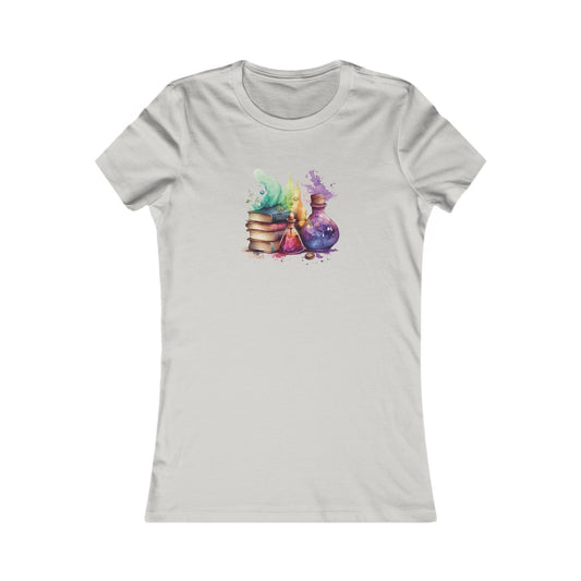 Books and Potions Fitted Tee