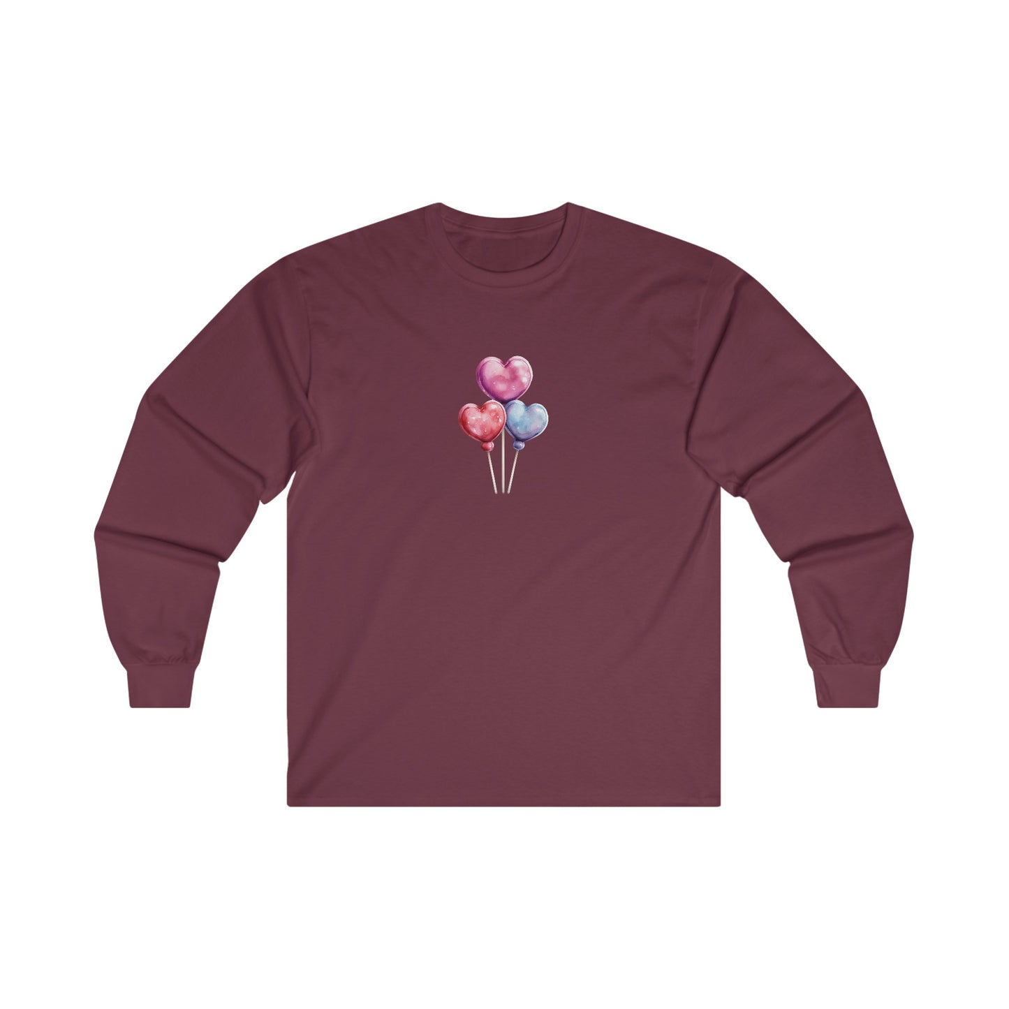 Heart Balloons Sleeve Tee