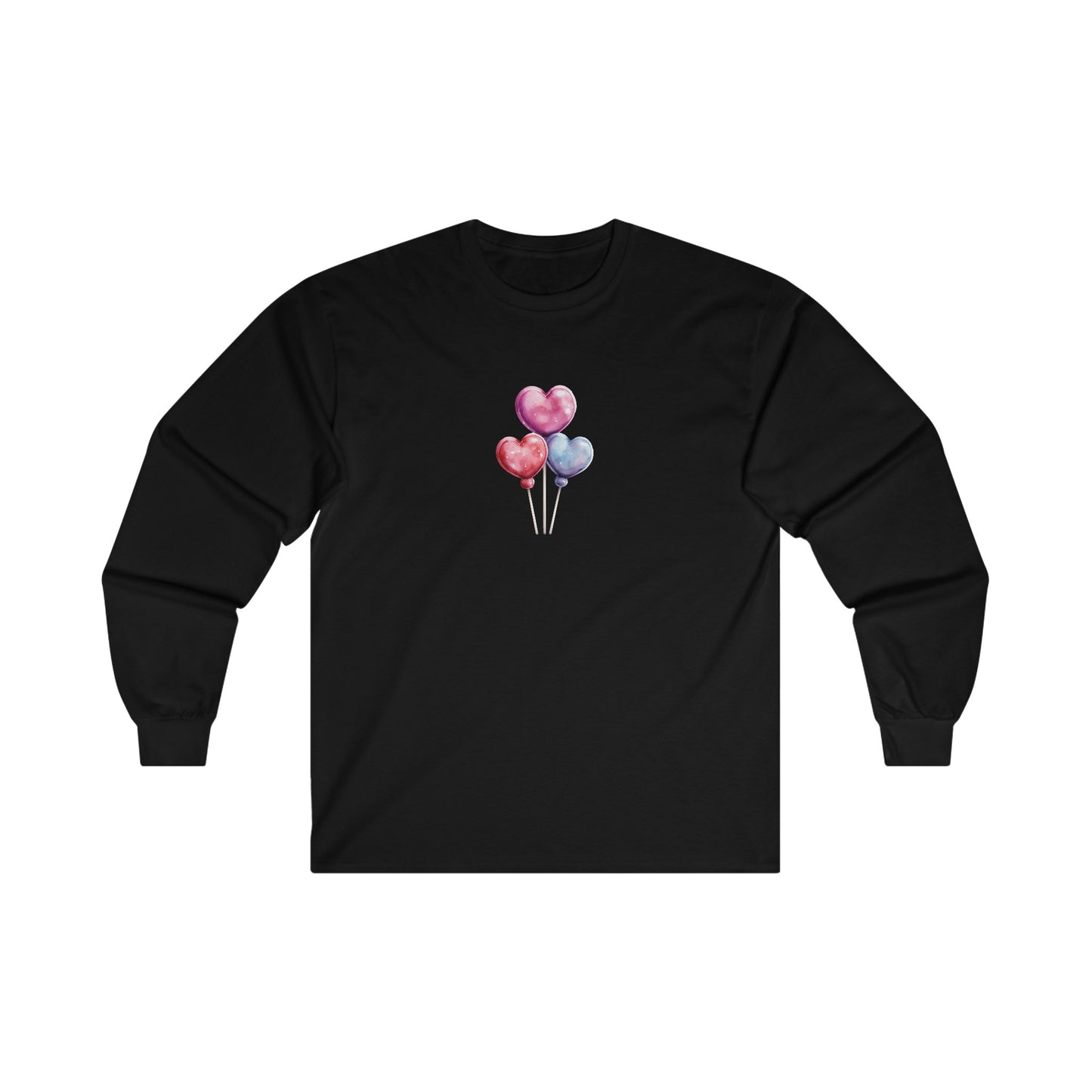 Heart Balloons Sleeve Tee