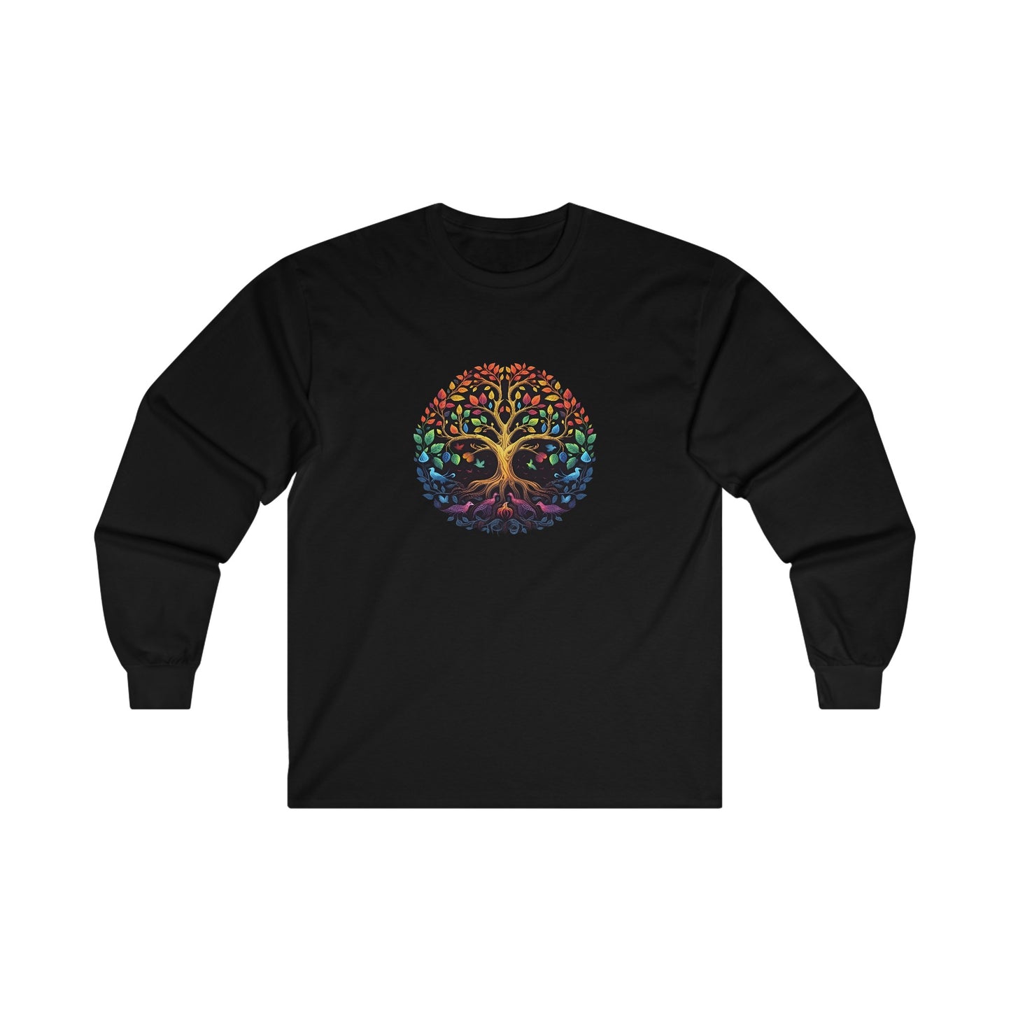Colorful Tree of Life Long Sleeve Tee