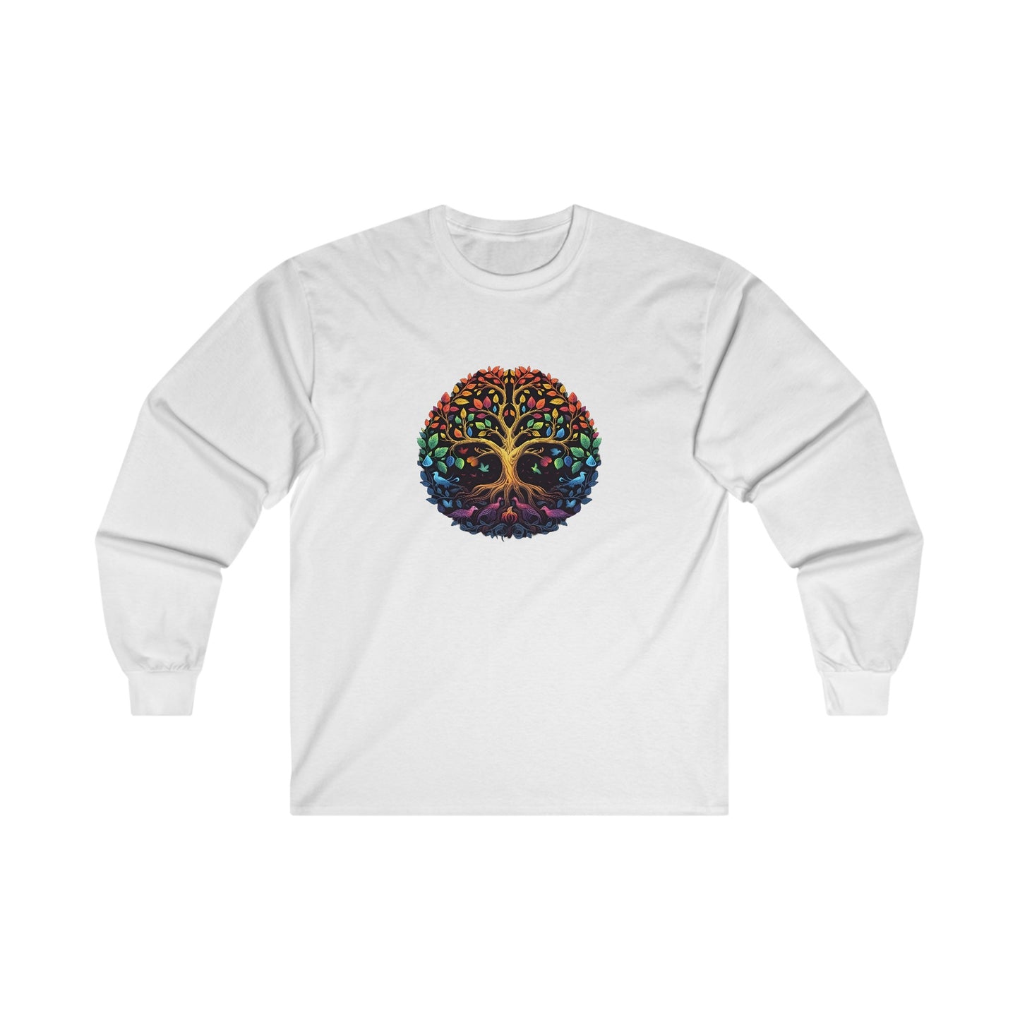 Colorful Tree of Life Long Sleeve Tee