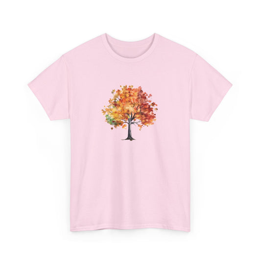 Watercolor Autumn Tree Short Sleeve Tee