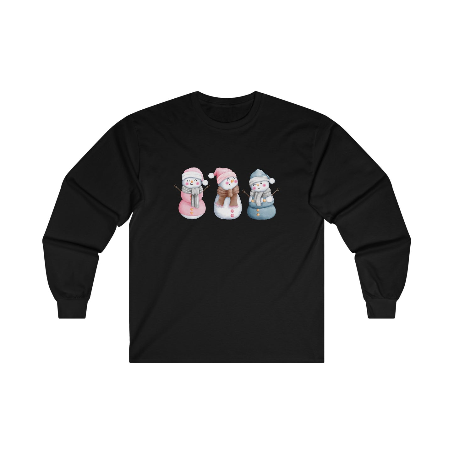 Snowman Set Long Sleeve Tee