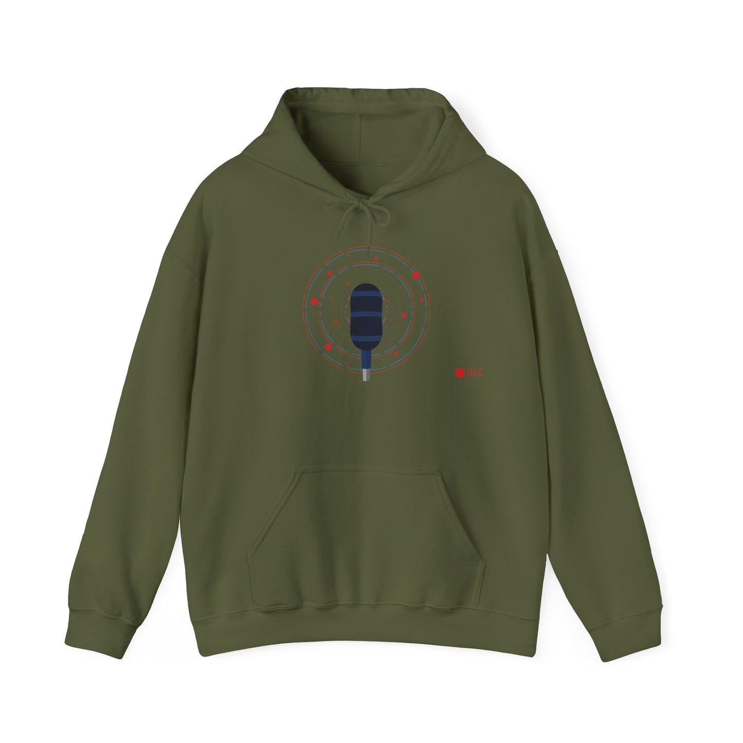 Microphone Hooded Sweatshirt