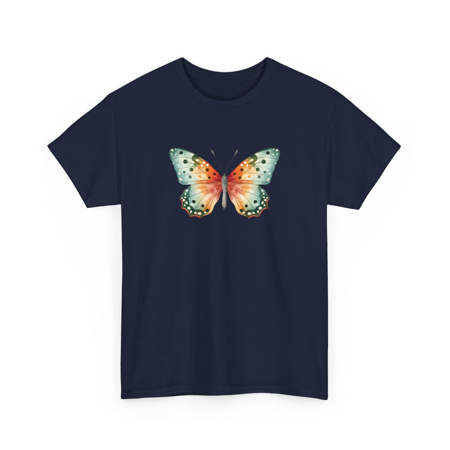 Watercolor Butterfly Short Sleeve Tee