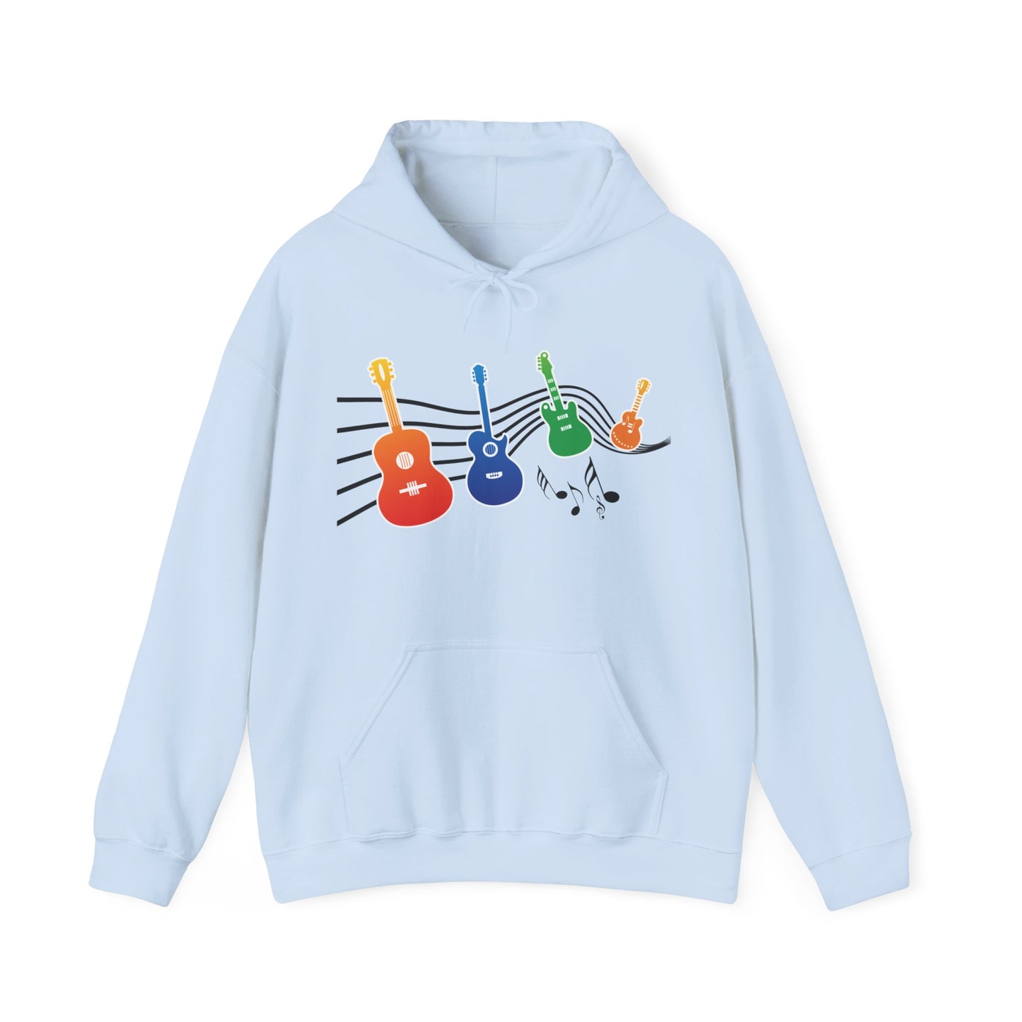 Guitars Hooded Sweatshirt