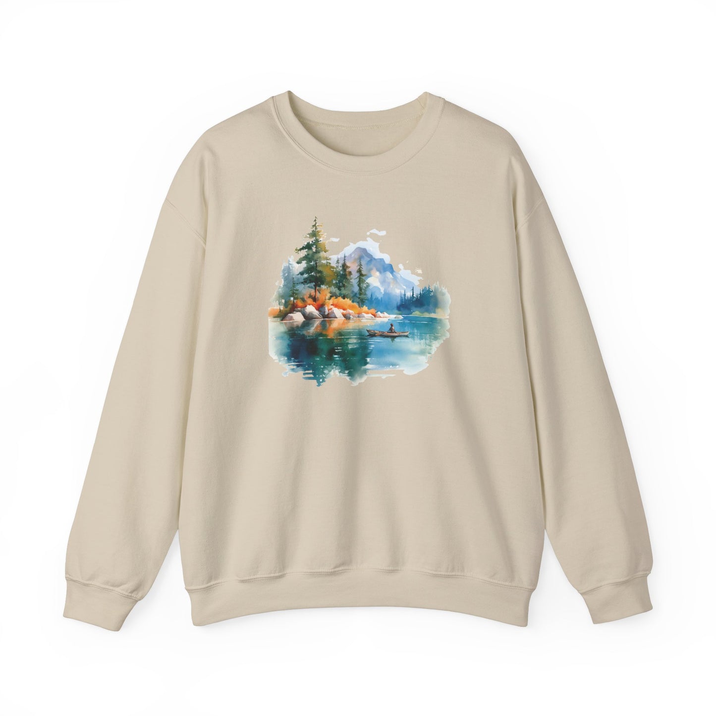 Watercolor Lake Sweatshirt