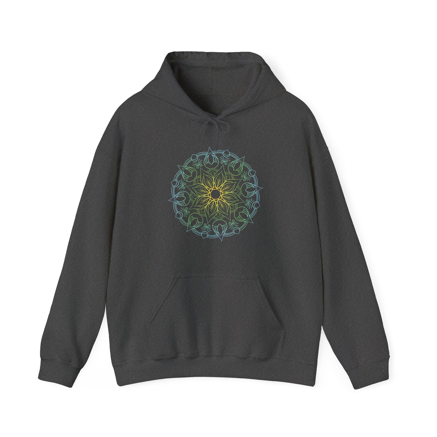 Colorful Mandala Hooded Sweatshirt (011)
