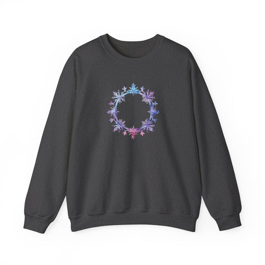 Snowflake Circle Sweatshirt