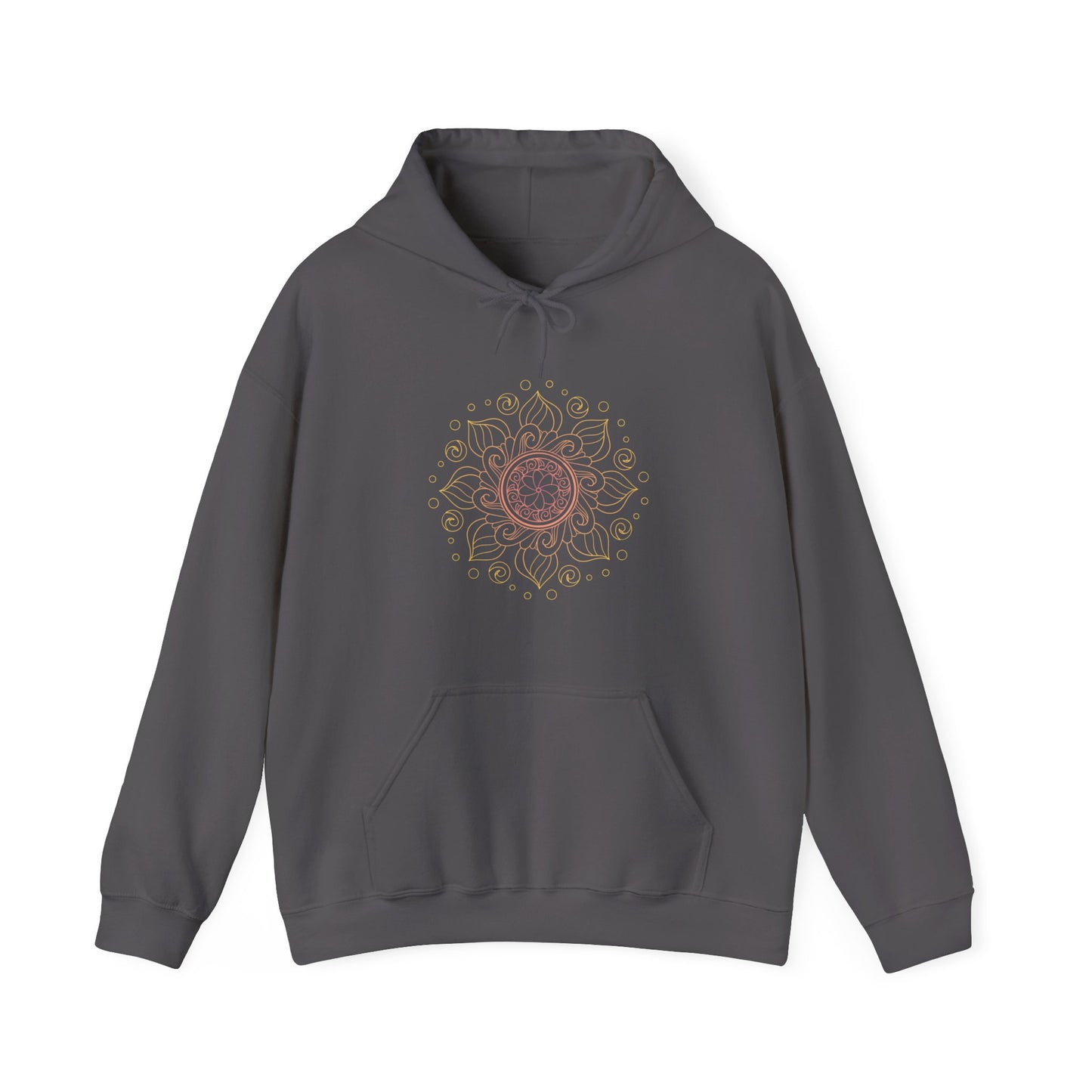 Colorful Mandala Hooded Sweatshirt (028)