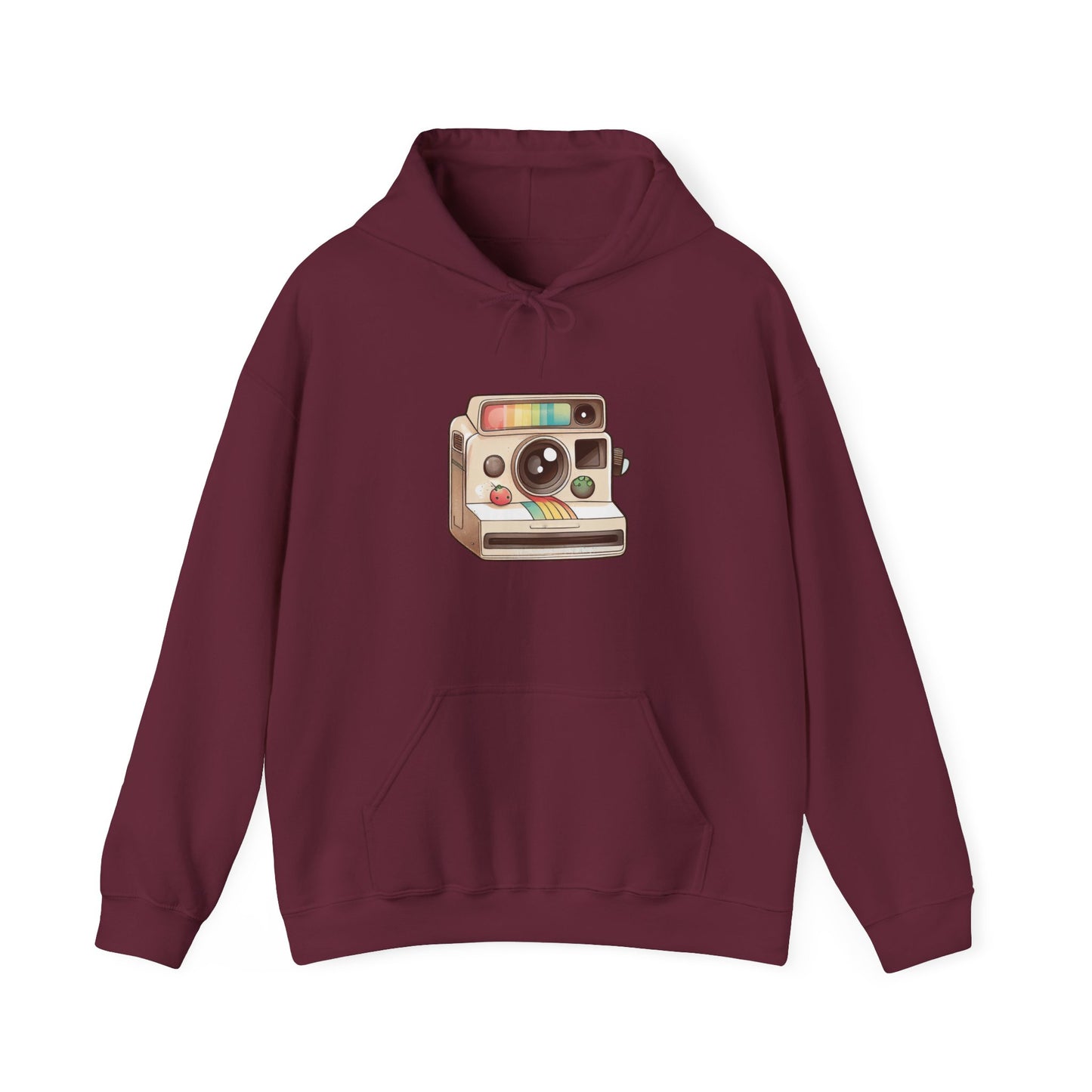 Vintage Polaroid Hooded Sweatshirt