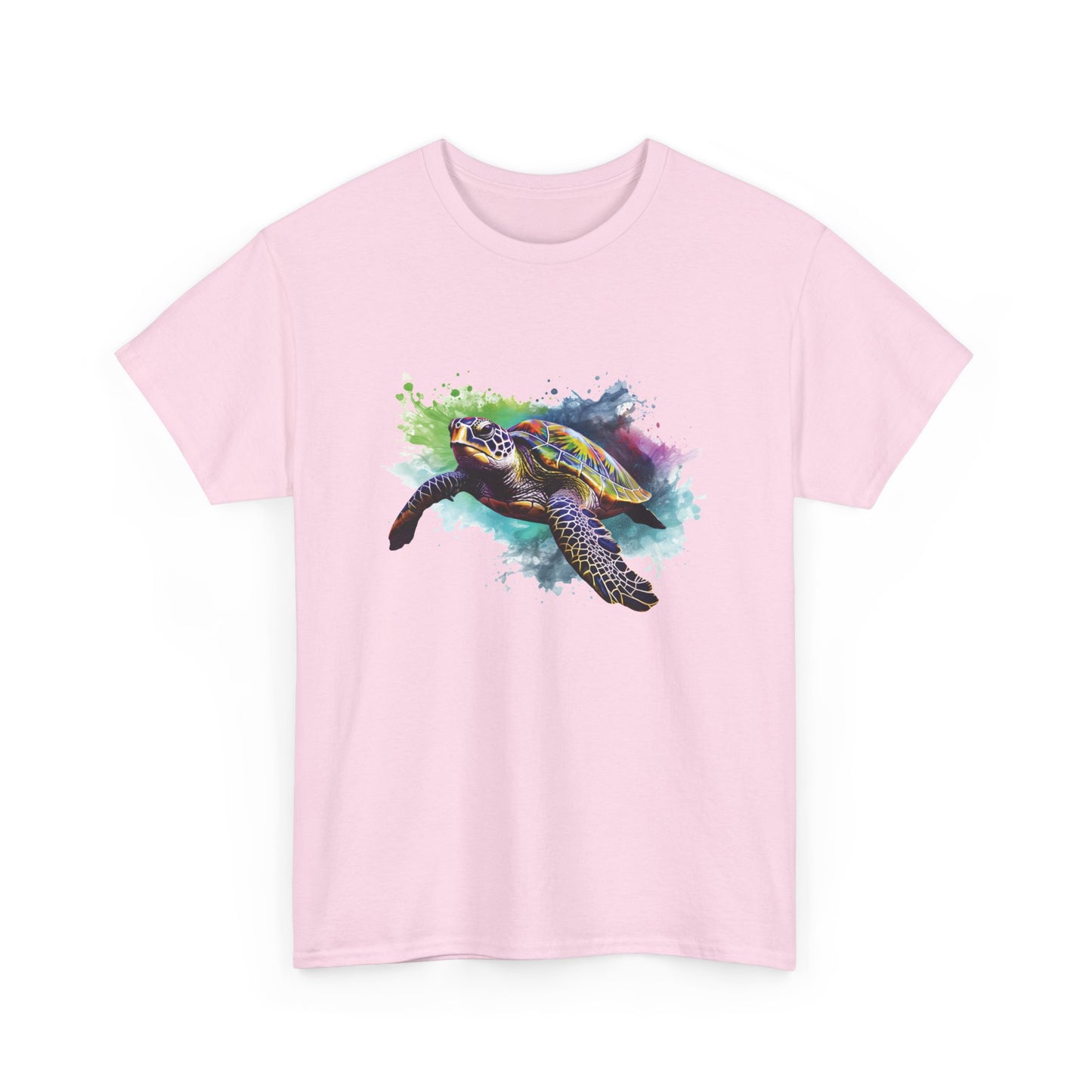 Watercolor Sea Turtle Short Sleeve Tee