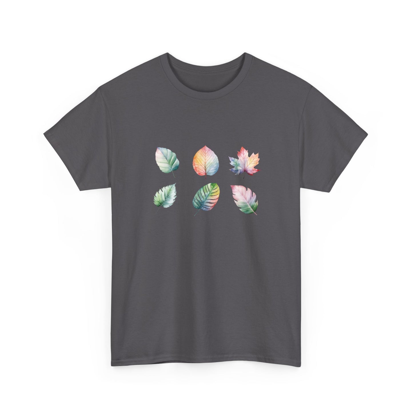 Watercolor Leaf Set Short Sleeve Tee