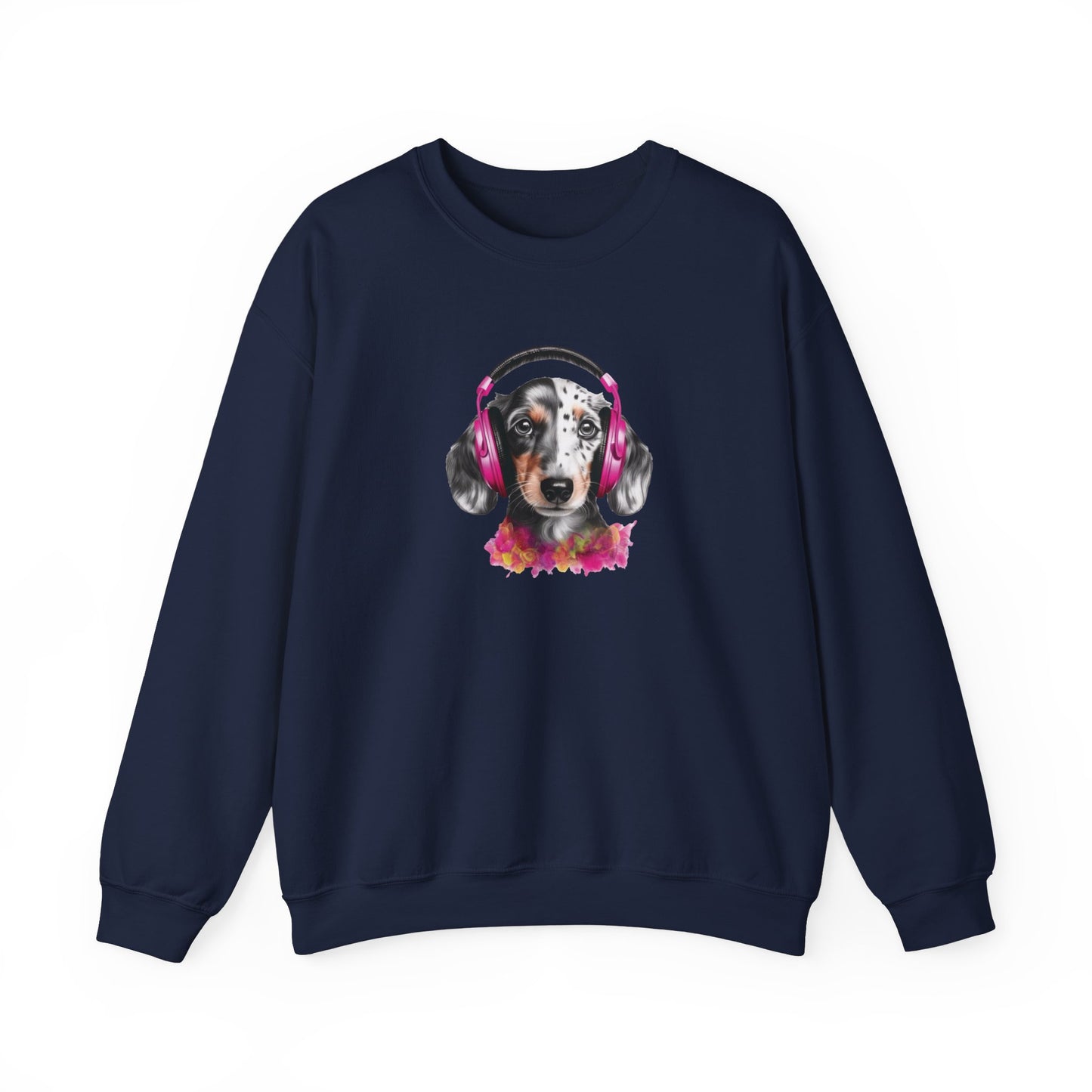 Dog with Headphones Sweatshirt