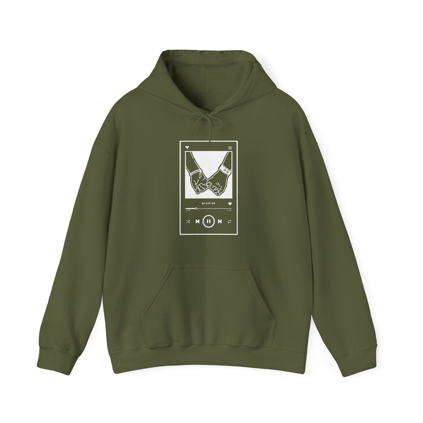 Media Player Hooded Sweatshirt