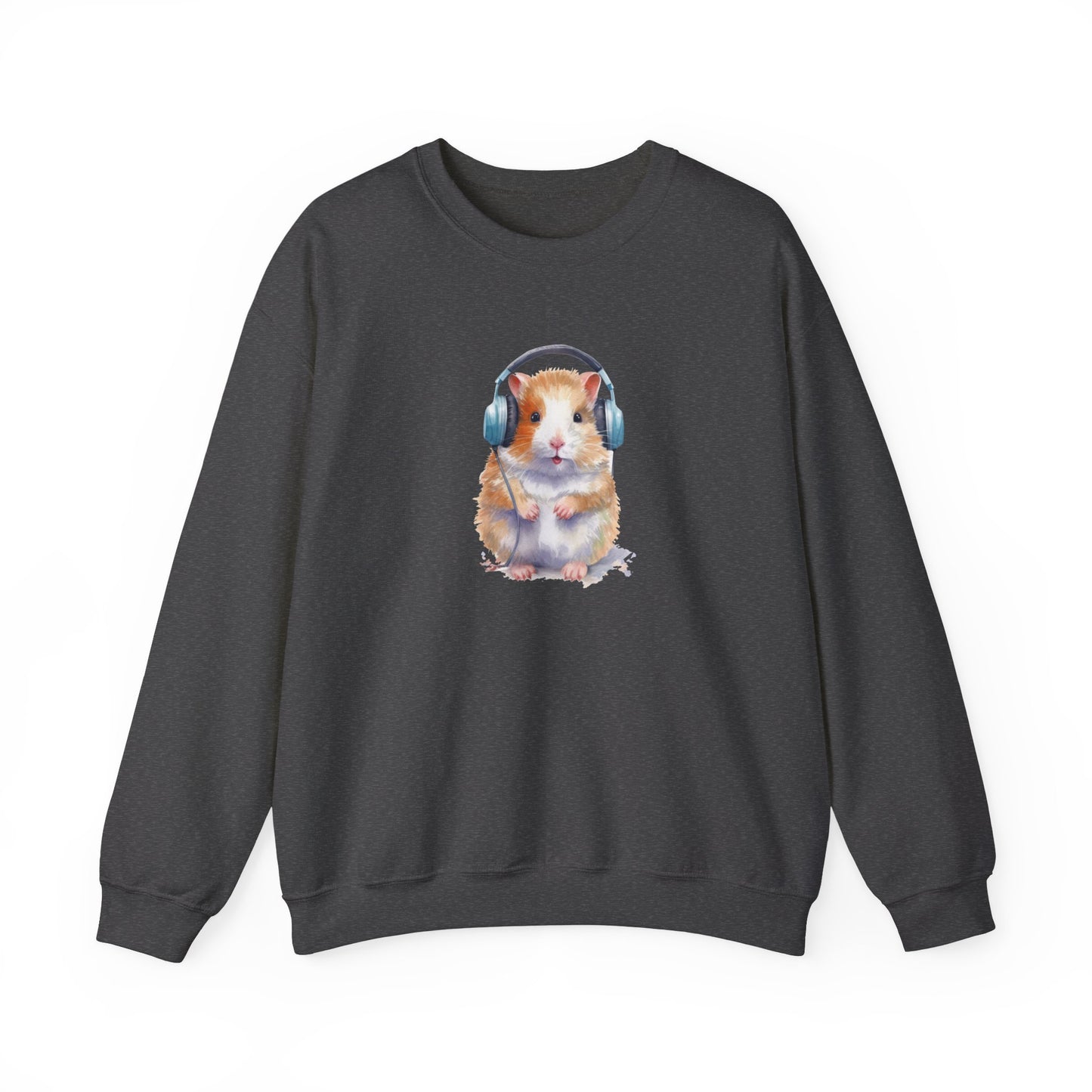 Hamster with Headphones Sweatshirt