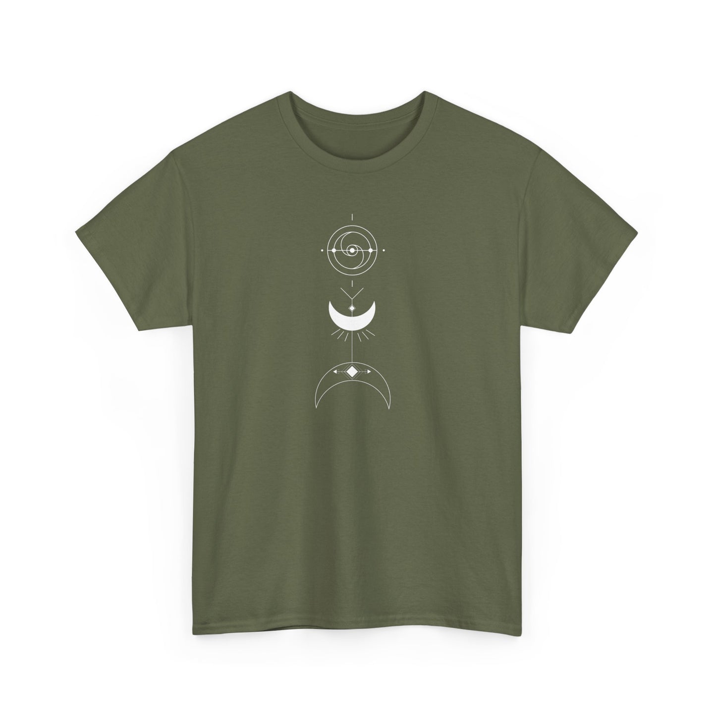 Linear Moons Short Sleeve Tee