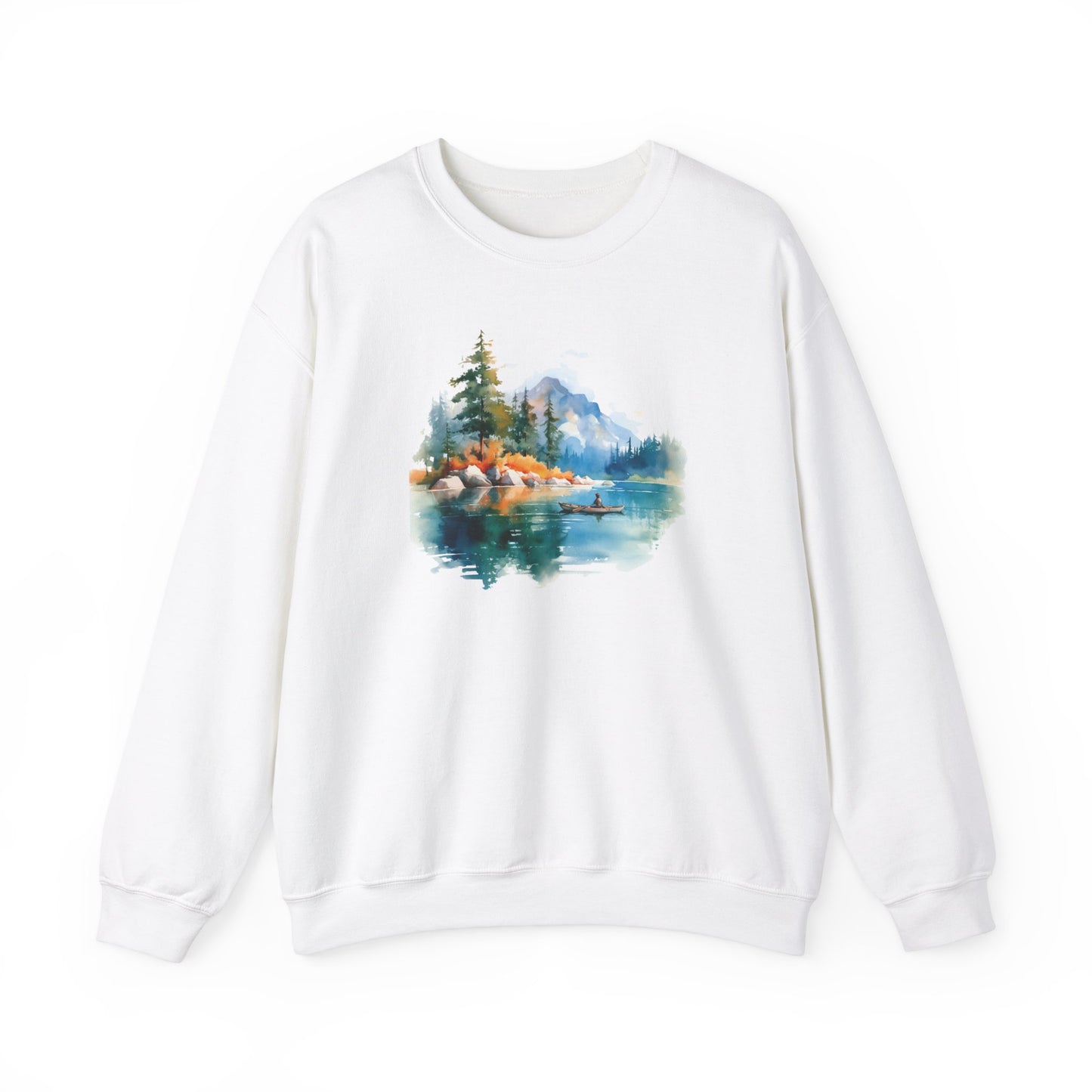 Watercolor Lake Sweatshirt