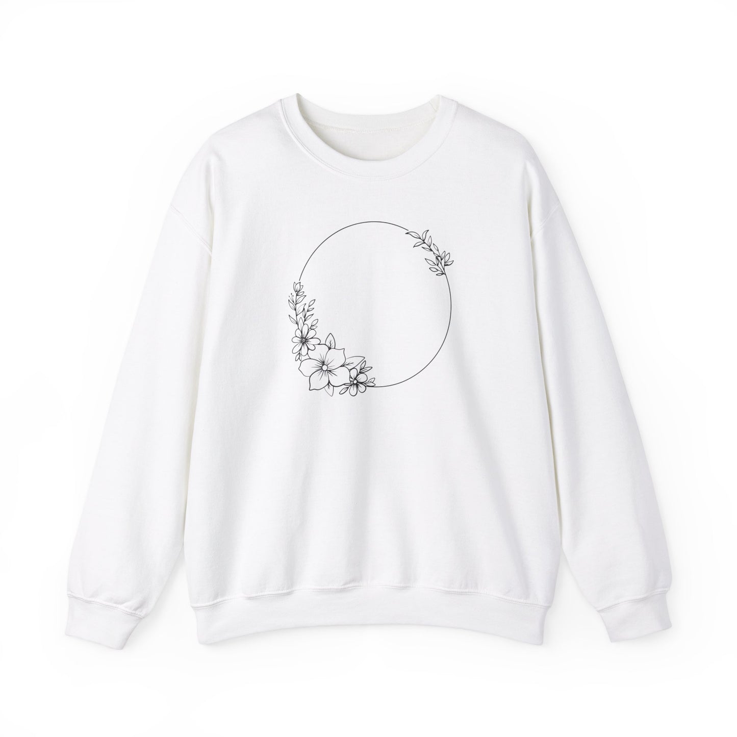 Flowers Circle Sweatshirt