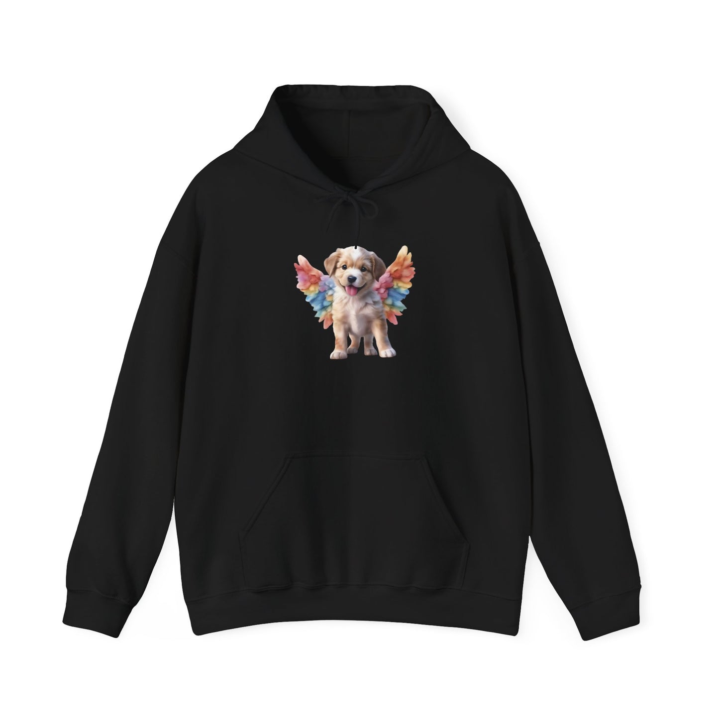 Angel Puppy Hooded Sweatshirt 002