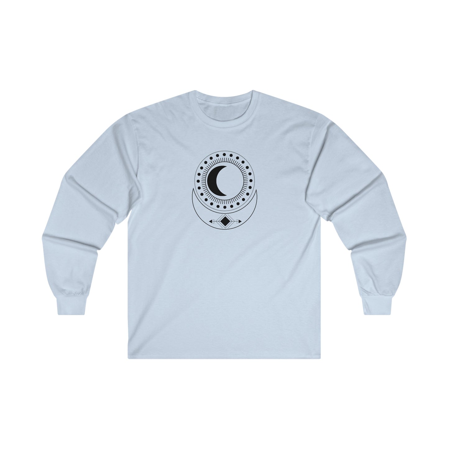 Circular Moons Long Sleeve Tee