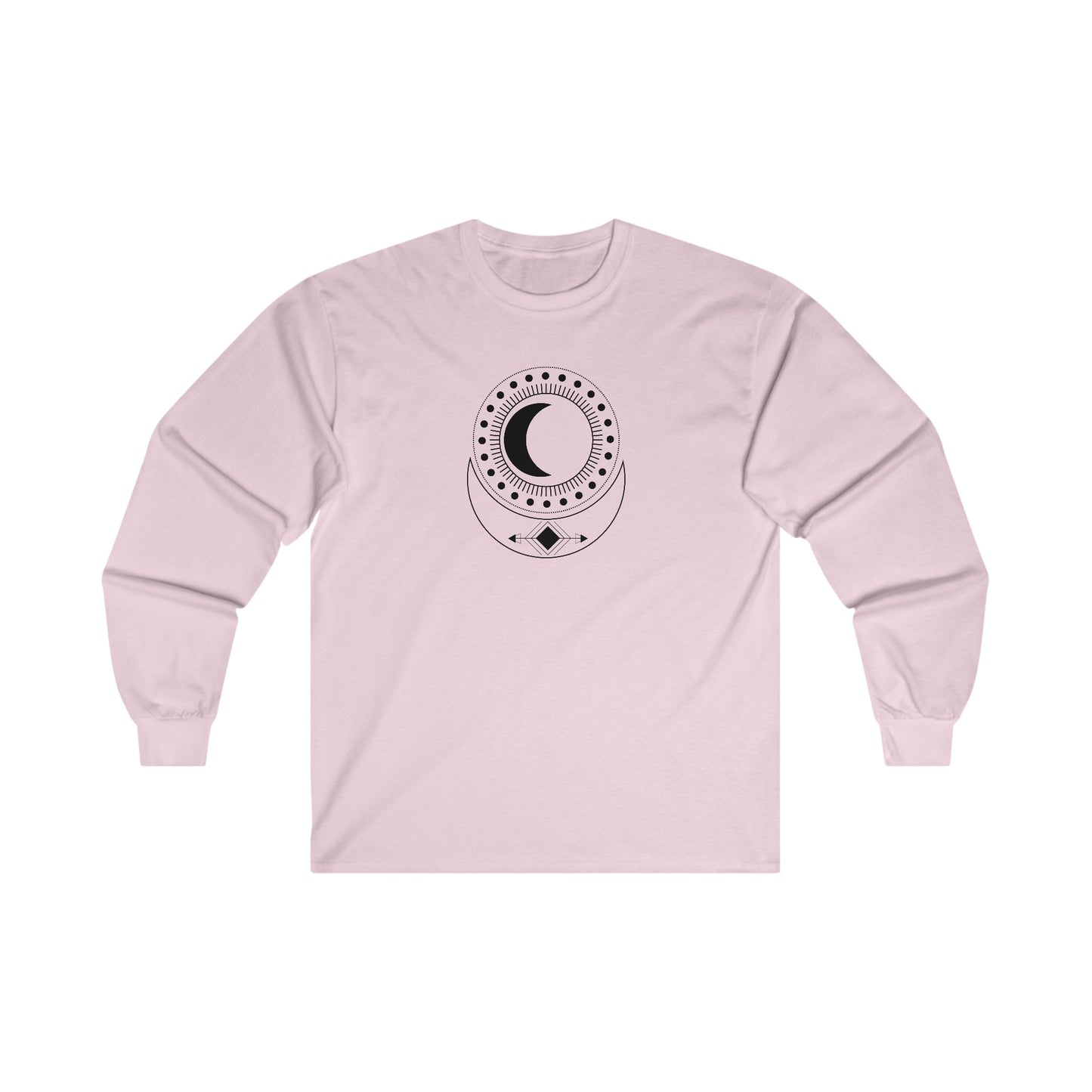 Circular Moons Long Sleeve Tee