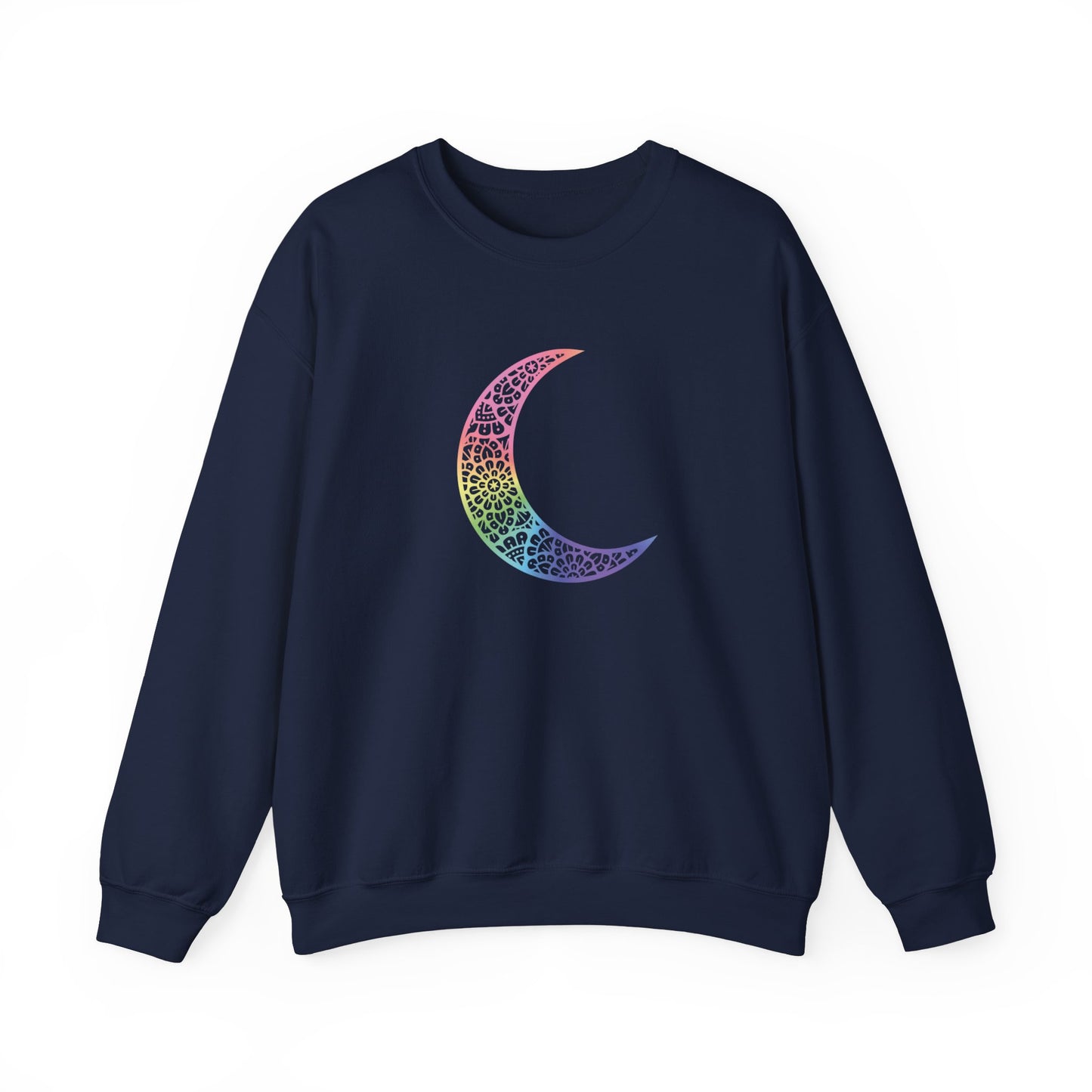 Colorful Mandala Moon Sweatshirt