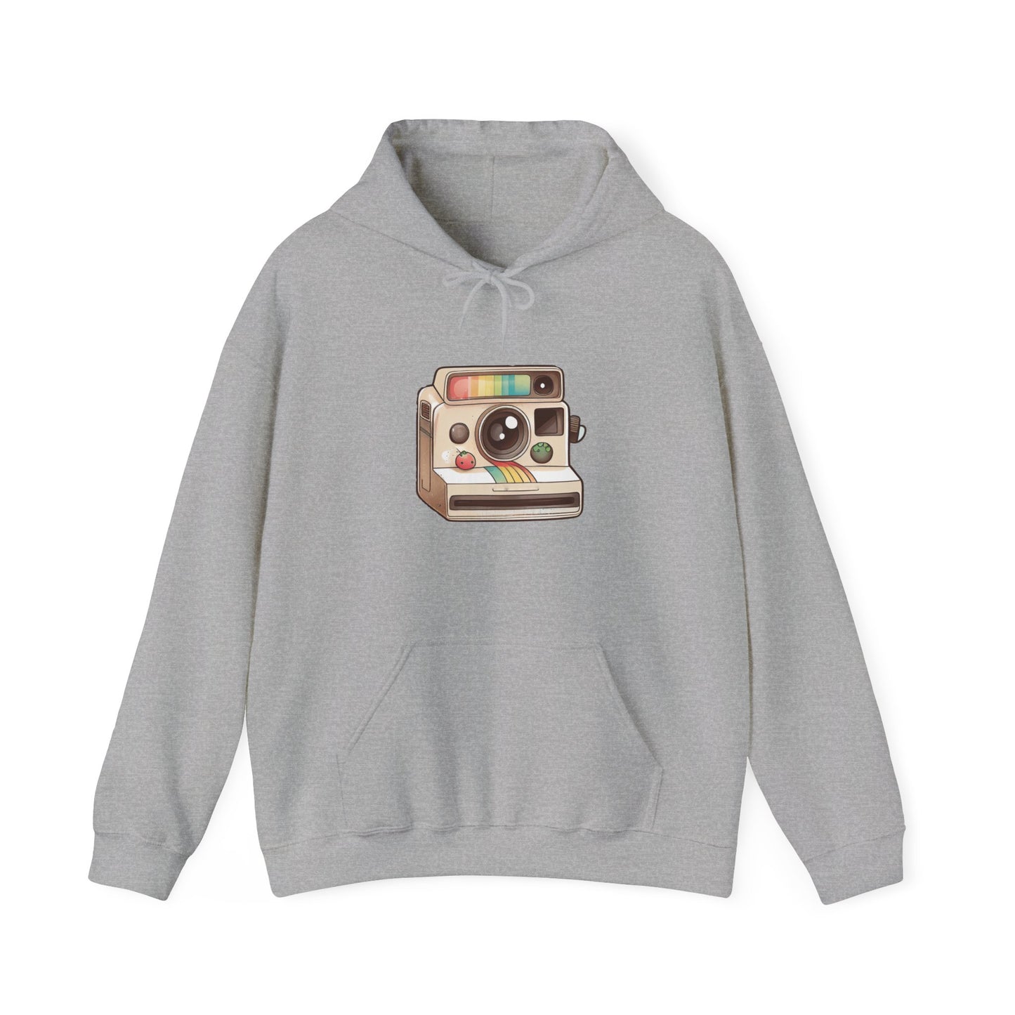 Vintage Polaroid Hooded Sweatshirt