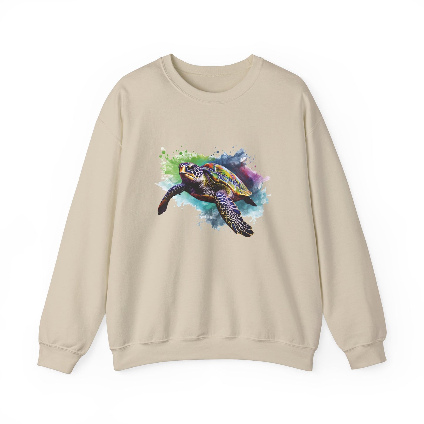 Watercolor Sea Turtle Sweatshirt
