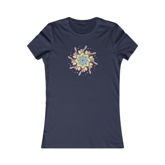 Colorful Mandala Fitted Tee (032)