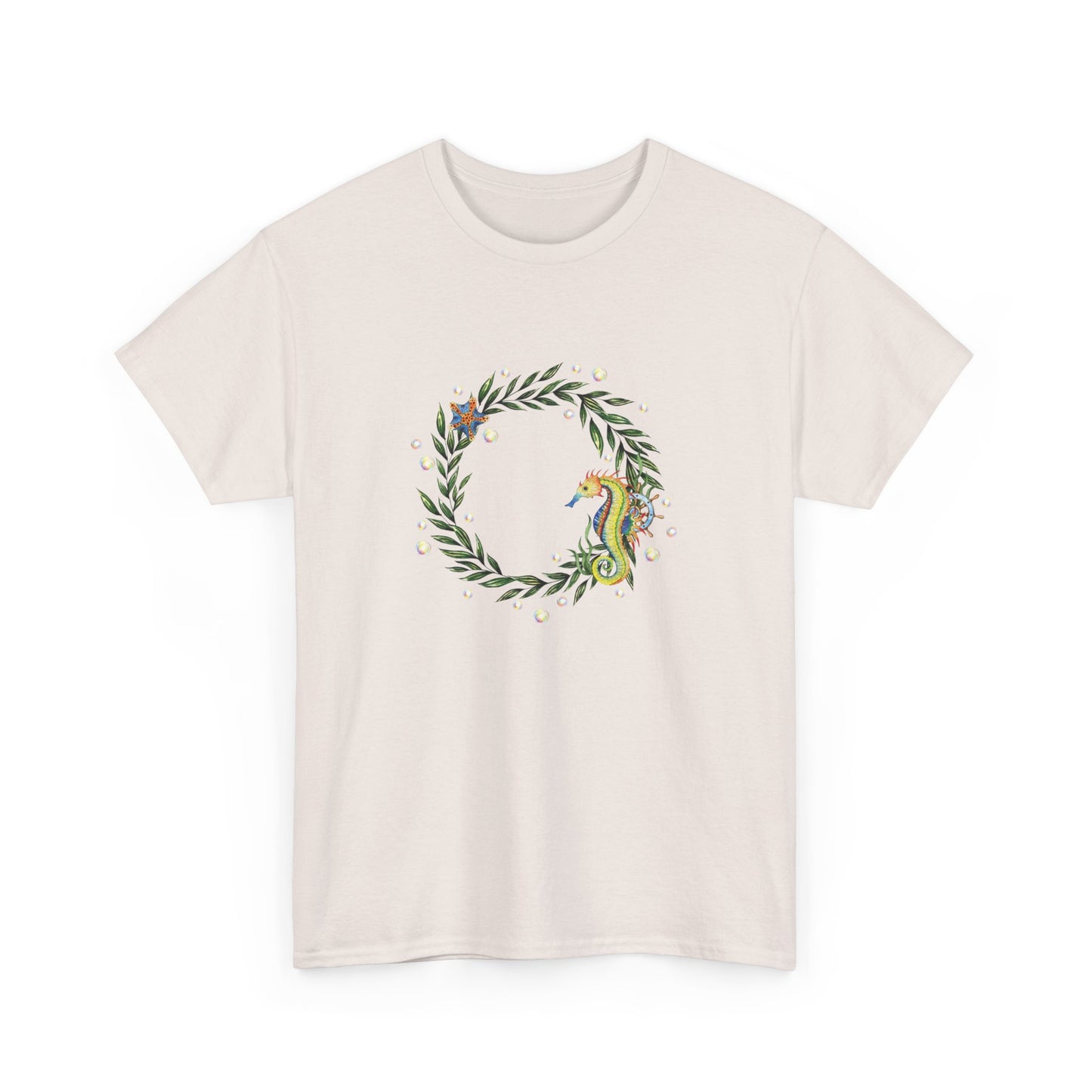 Seahorse Circle Short Sleeve Tee