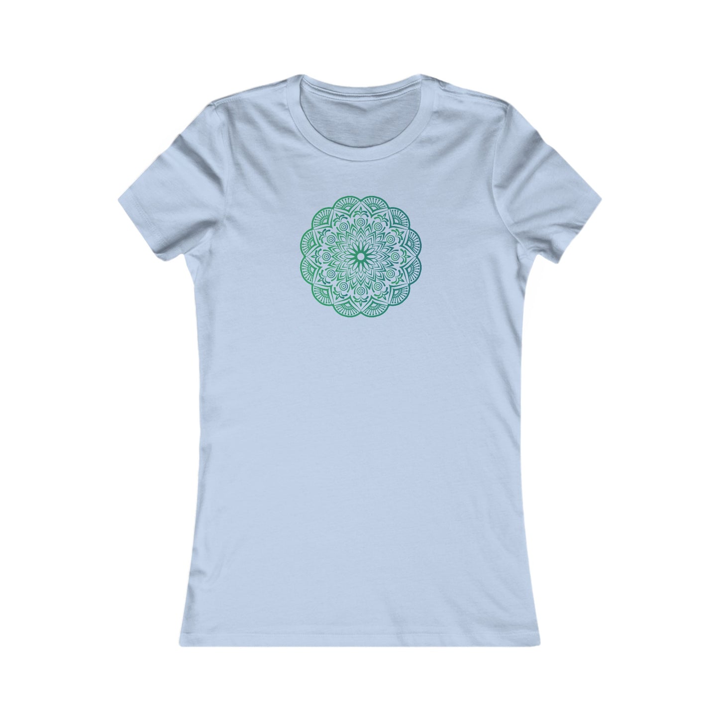 Colorful Mandala Fitted Tee (023)