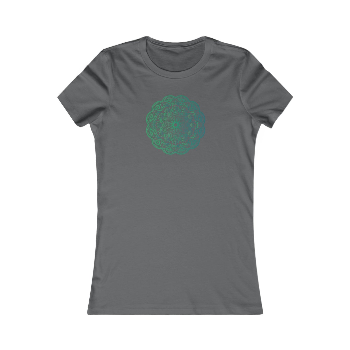 Colorful Mandala Fitted Tee (023)