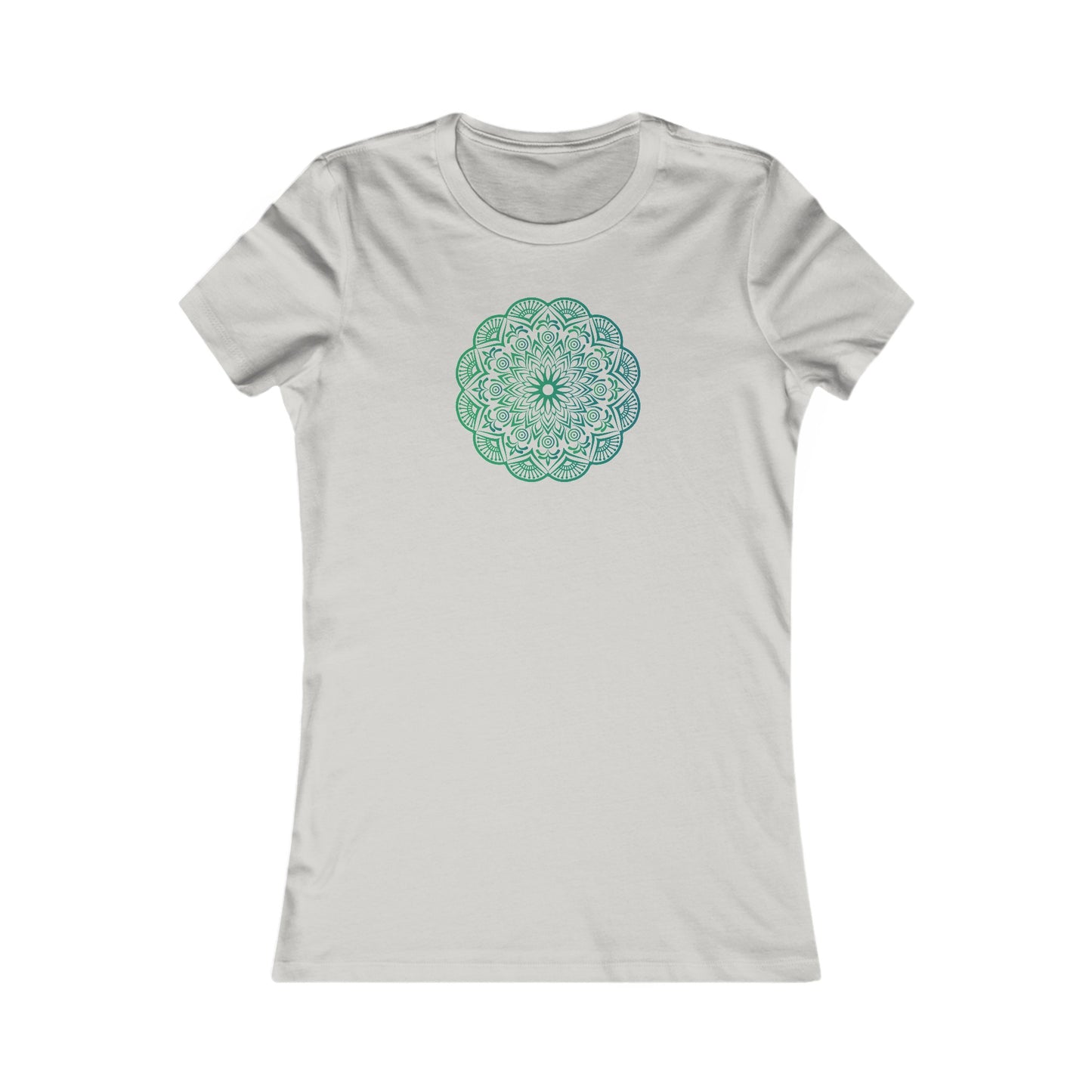 Colorful Mandala Fitted Tee (023)