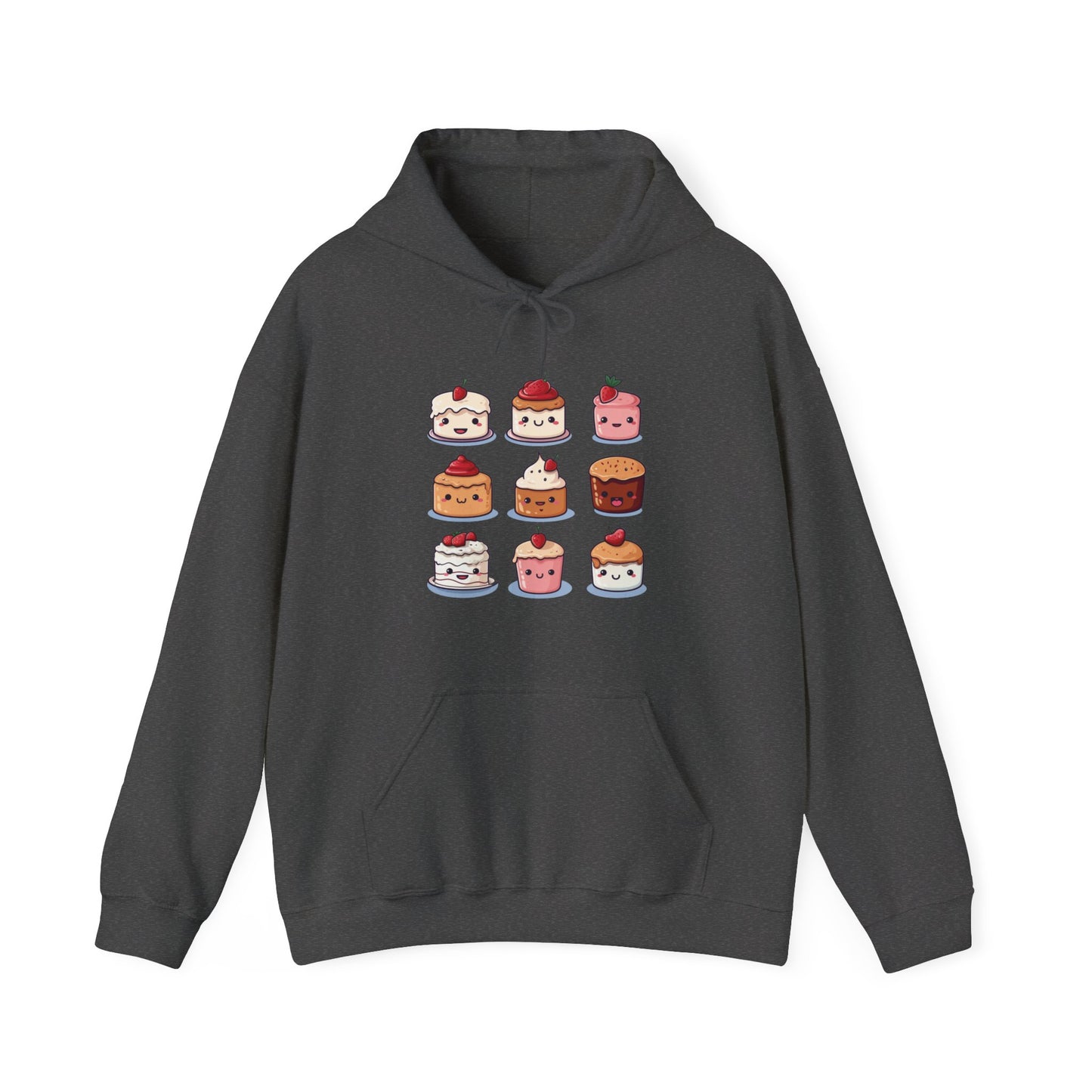 Cute Cake Set Hooded Sweatshirt