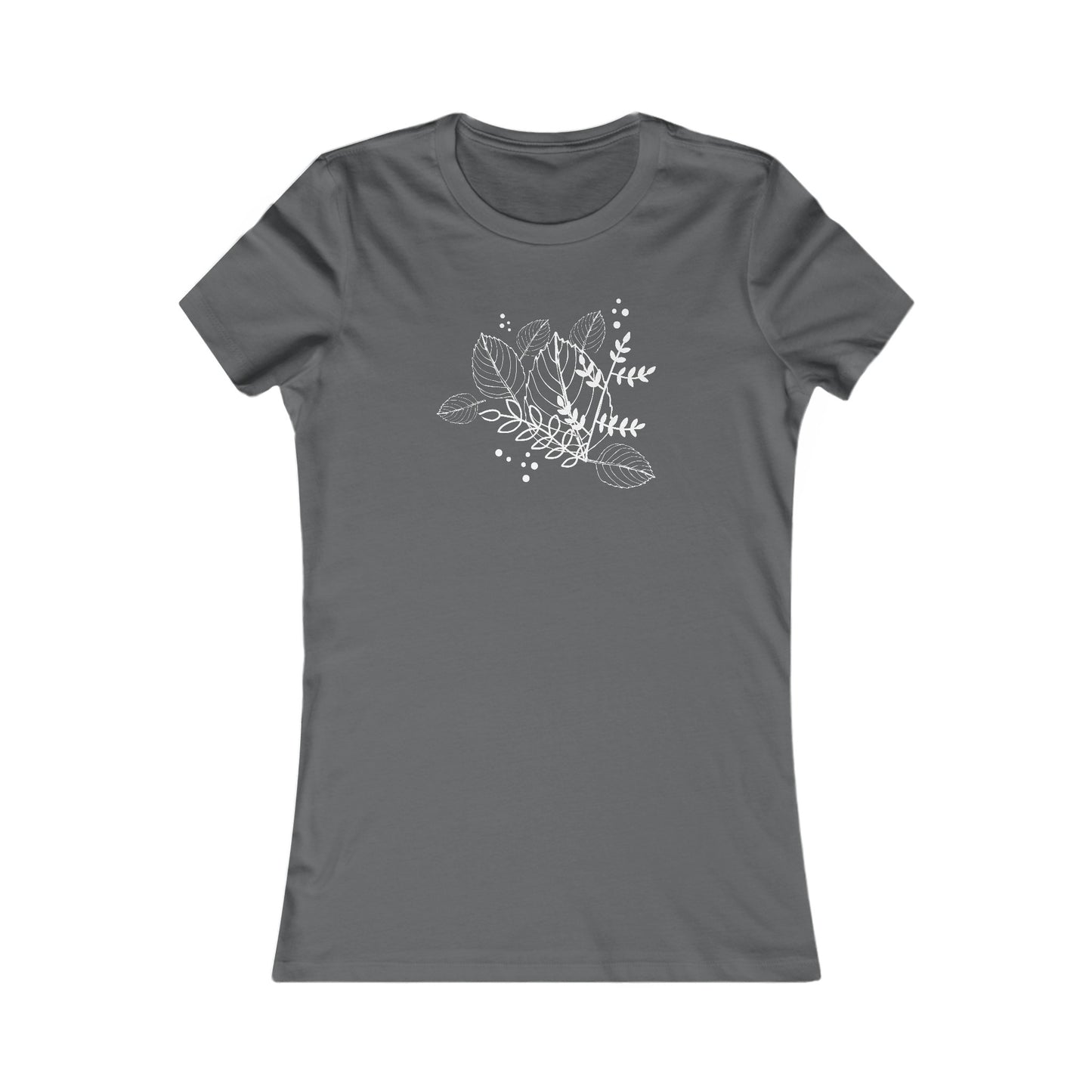 Leafy Fitted Tee