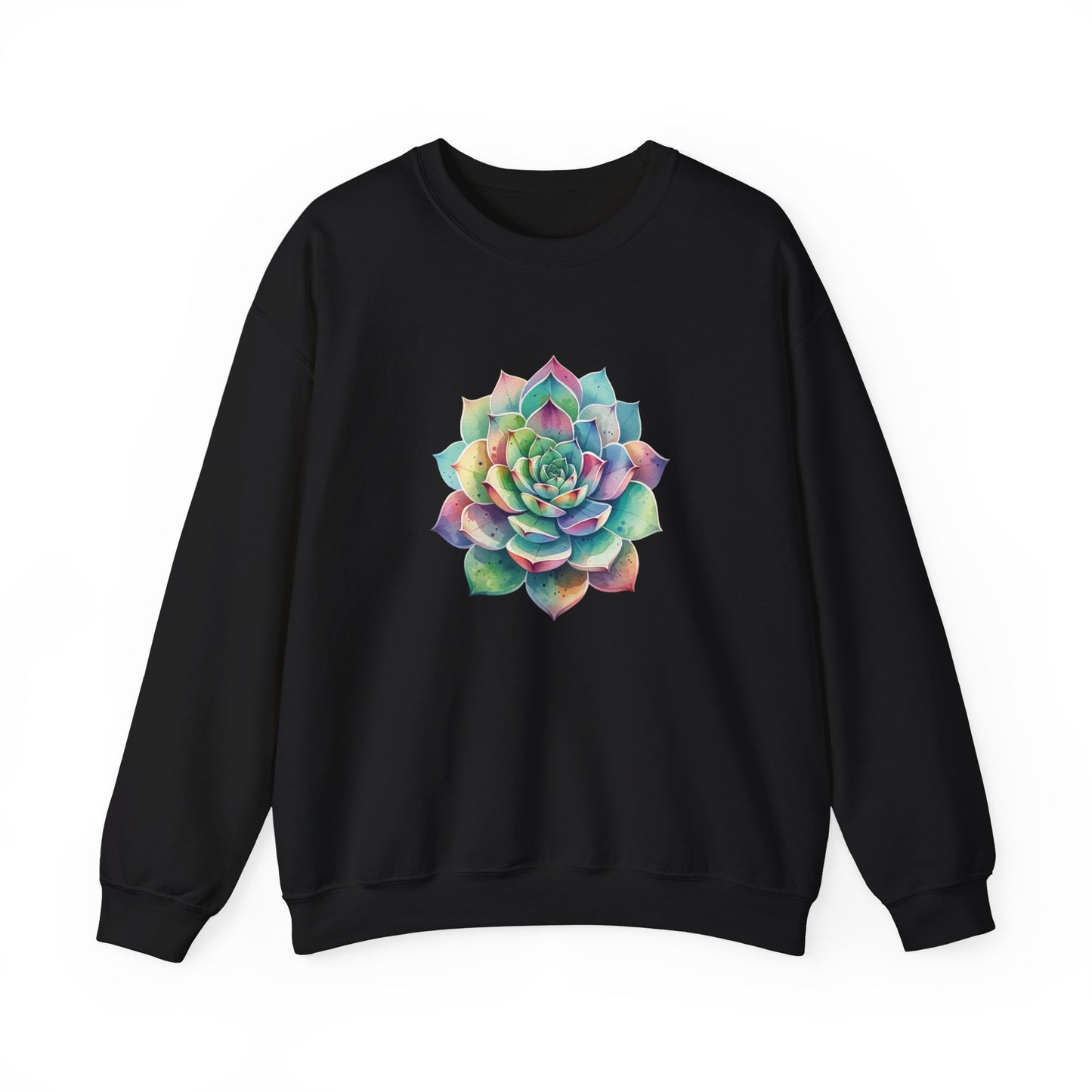 Colorful Succulent Sweatshirt