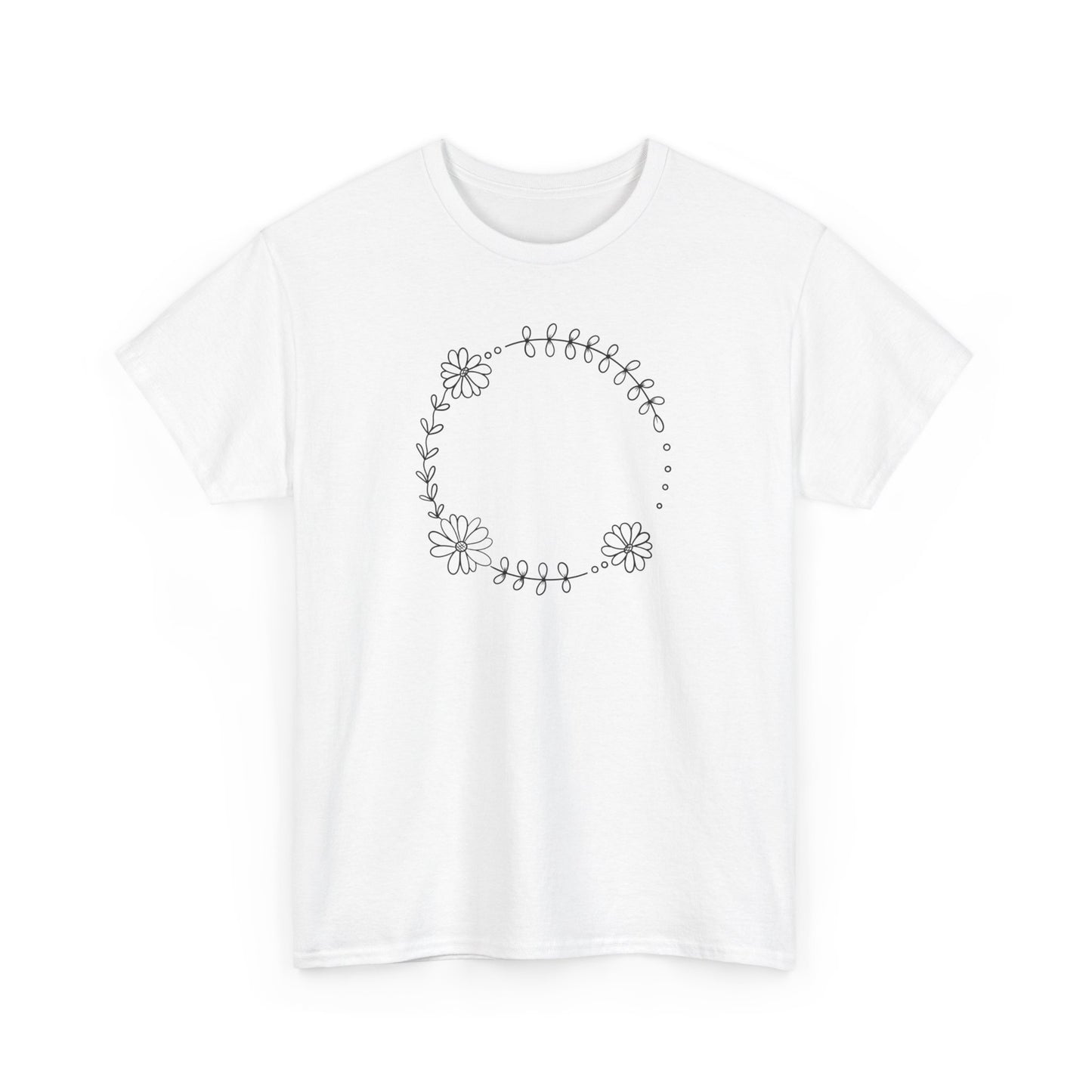 Triple Sunflower Circle Short Sleeve Tee